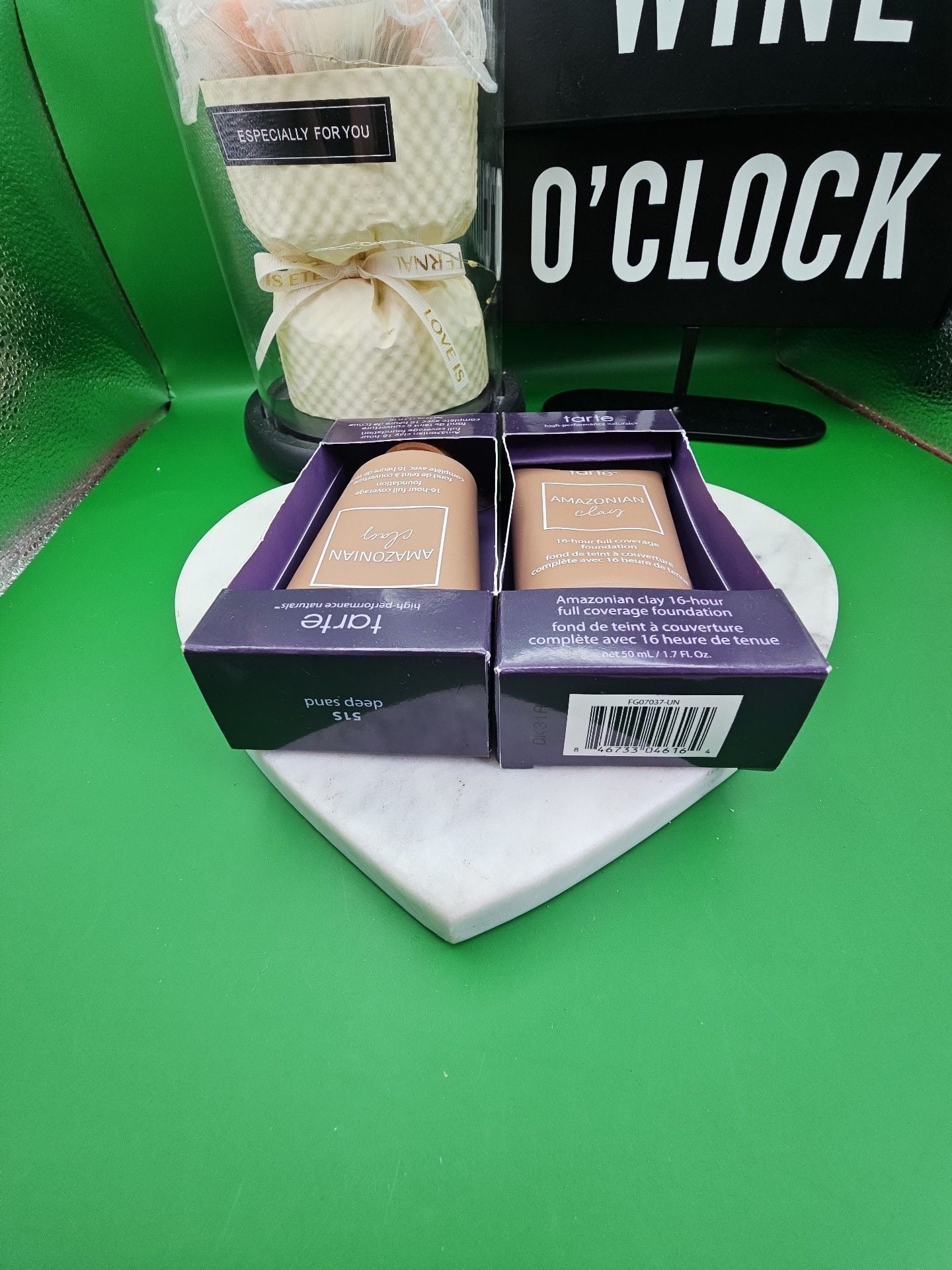 2x Tarte Amazonian Clay 16-Hour Foundation 51S Deep Sand 2