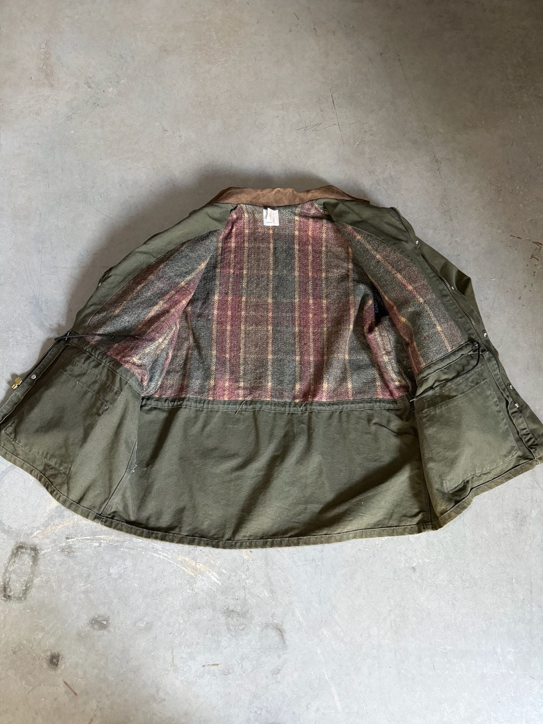80s Blanket Lined Carhartt PB1366 Field Coat 6