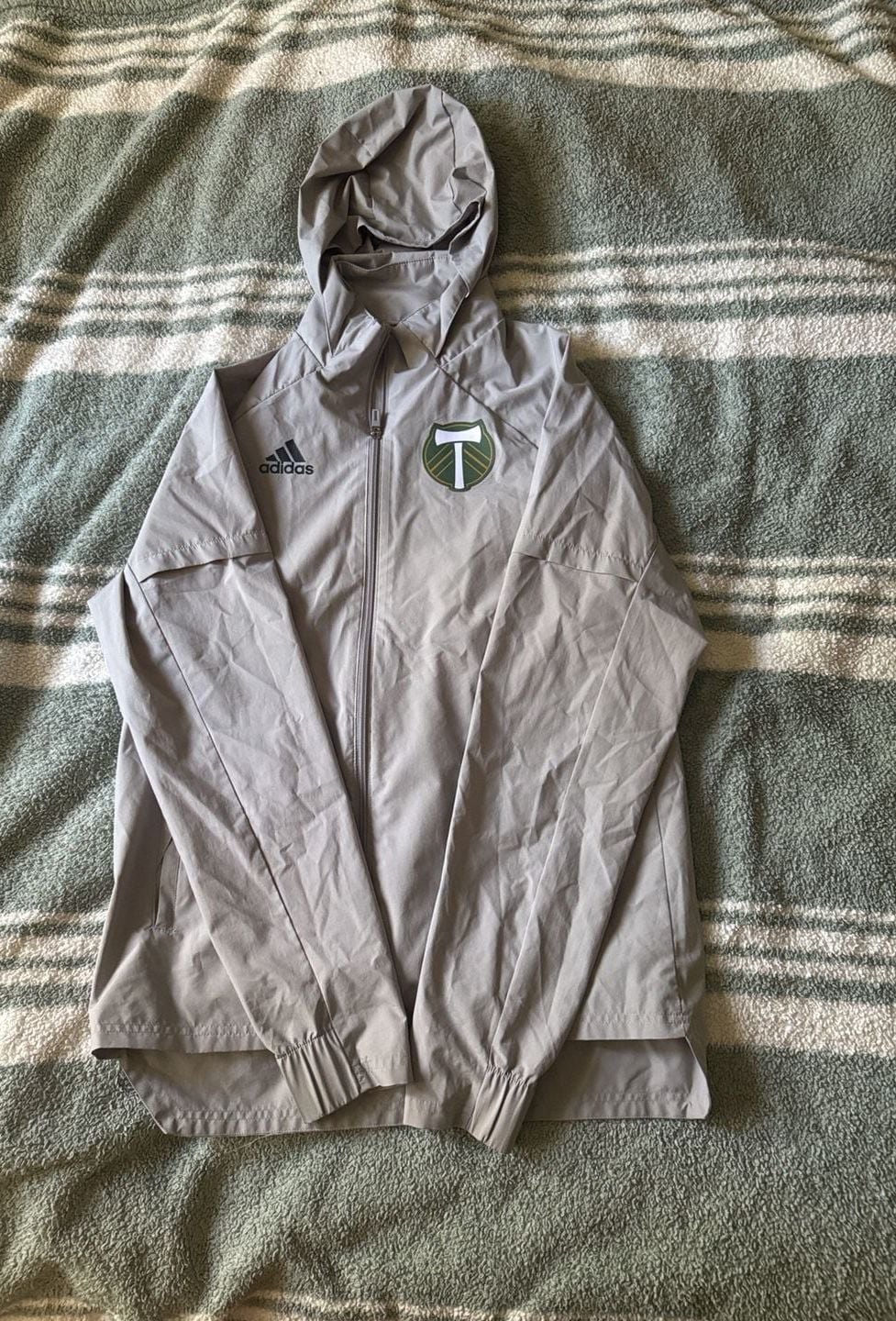 Adidas Portland Timbers Alaska Airlines Rain Jacket 2