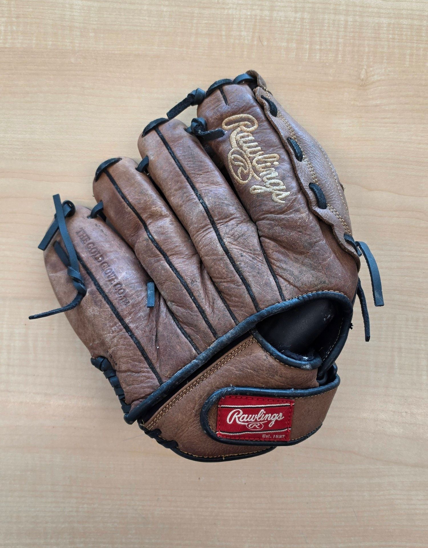 Rawlings RBG36DB Baseball Glove 12 1/2 Inch Leather 514 3