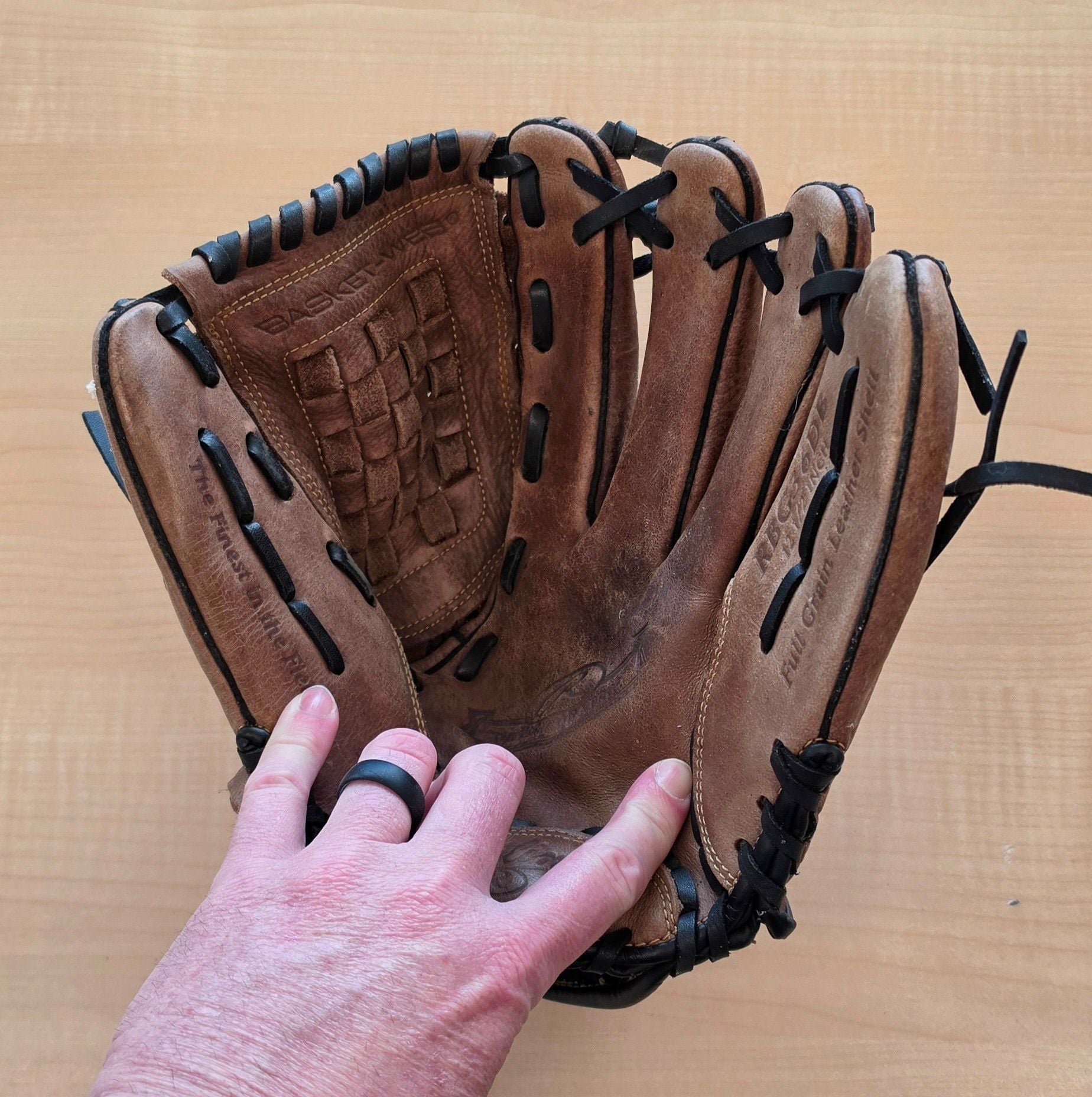 Rawlings RBG36DB Baseball Glove 12 1/2 Inch Leather 514 4