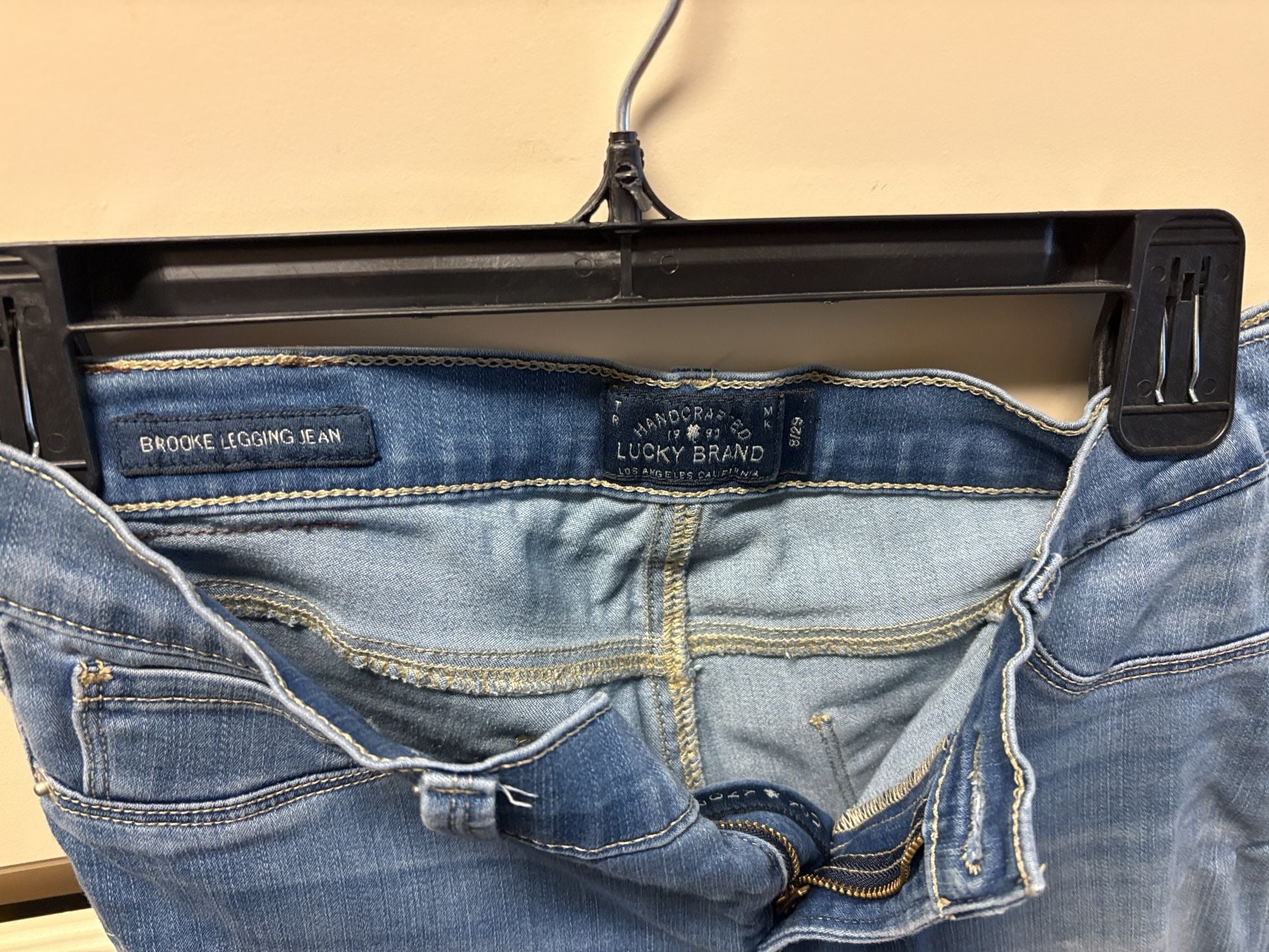 Lucky Brand Brooke Legging Jean Size 8/29 Blue Denim Skinny 3