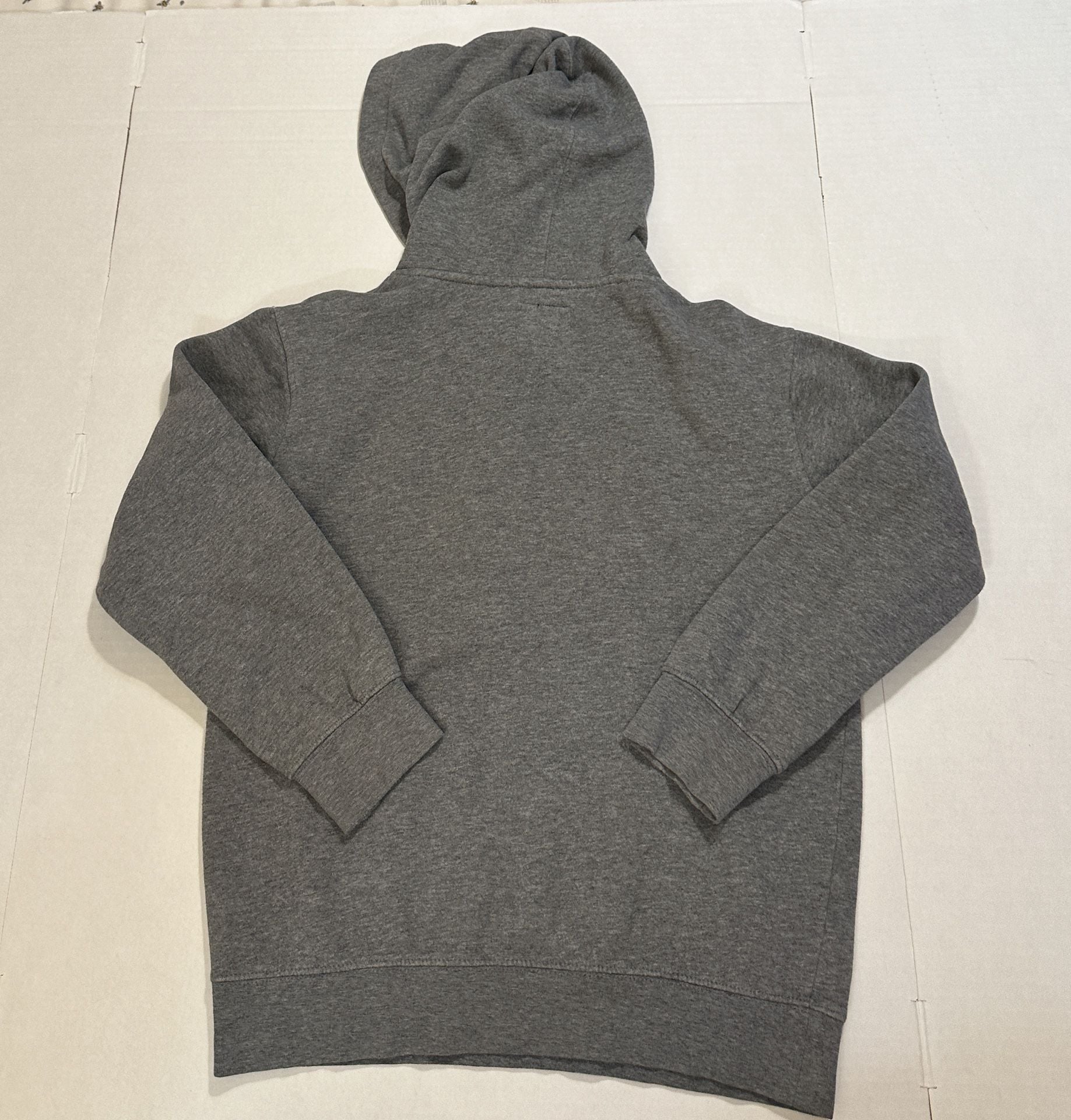 Fox Racing Motocross Graphic Hoodie Size YL Gray Youth Large Pullover 6