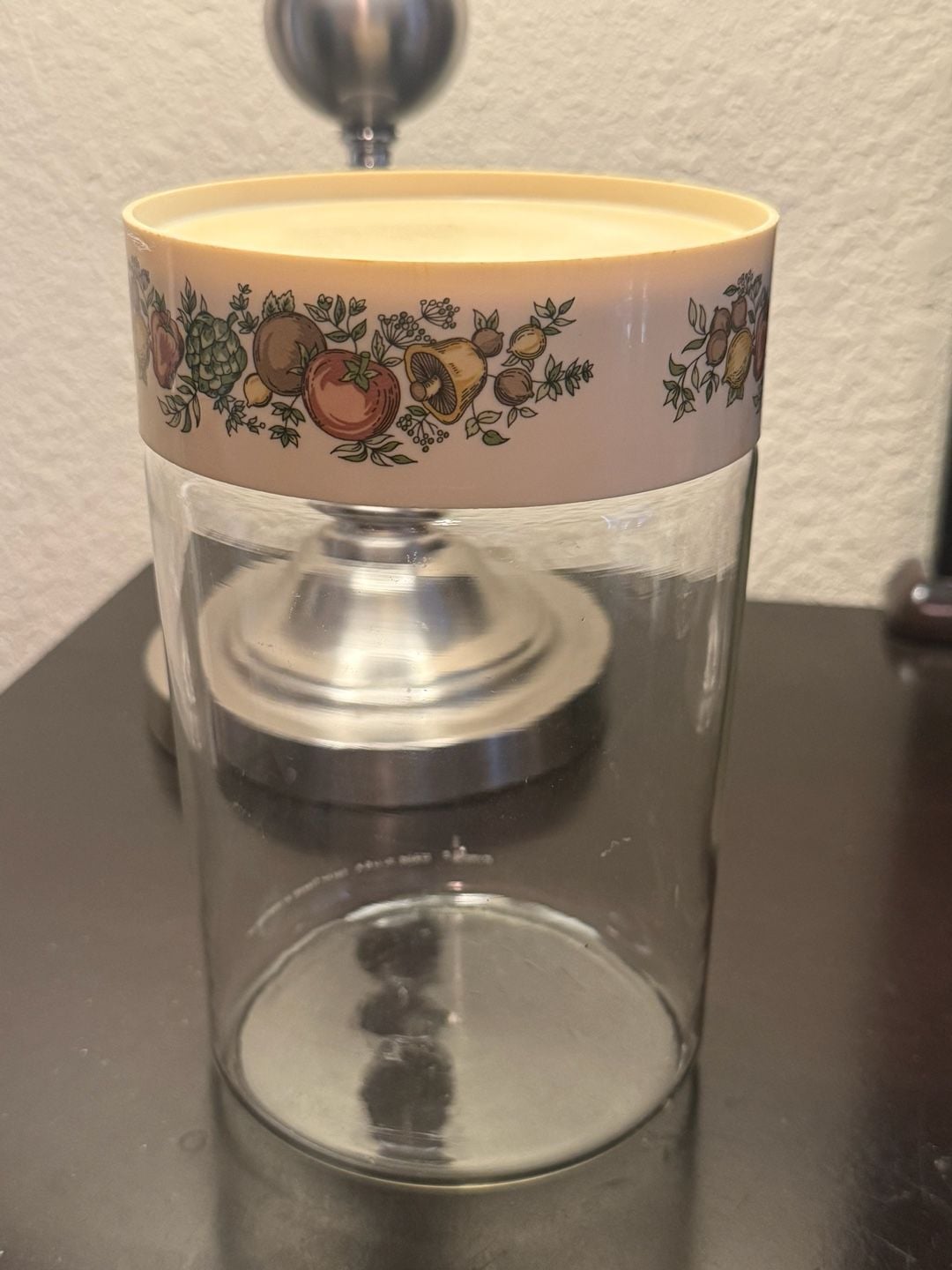 Pyrex Spice of Life Glass Canister Storage Jar 6