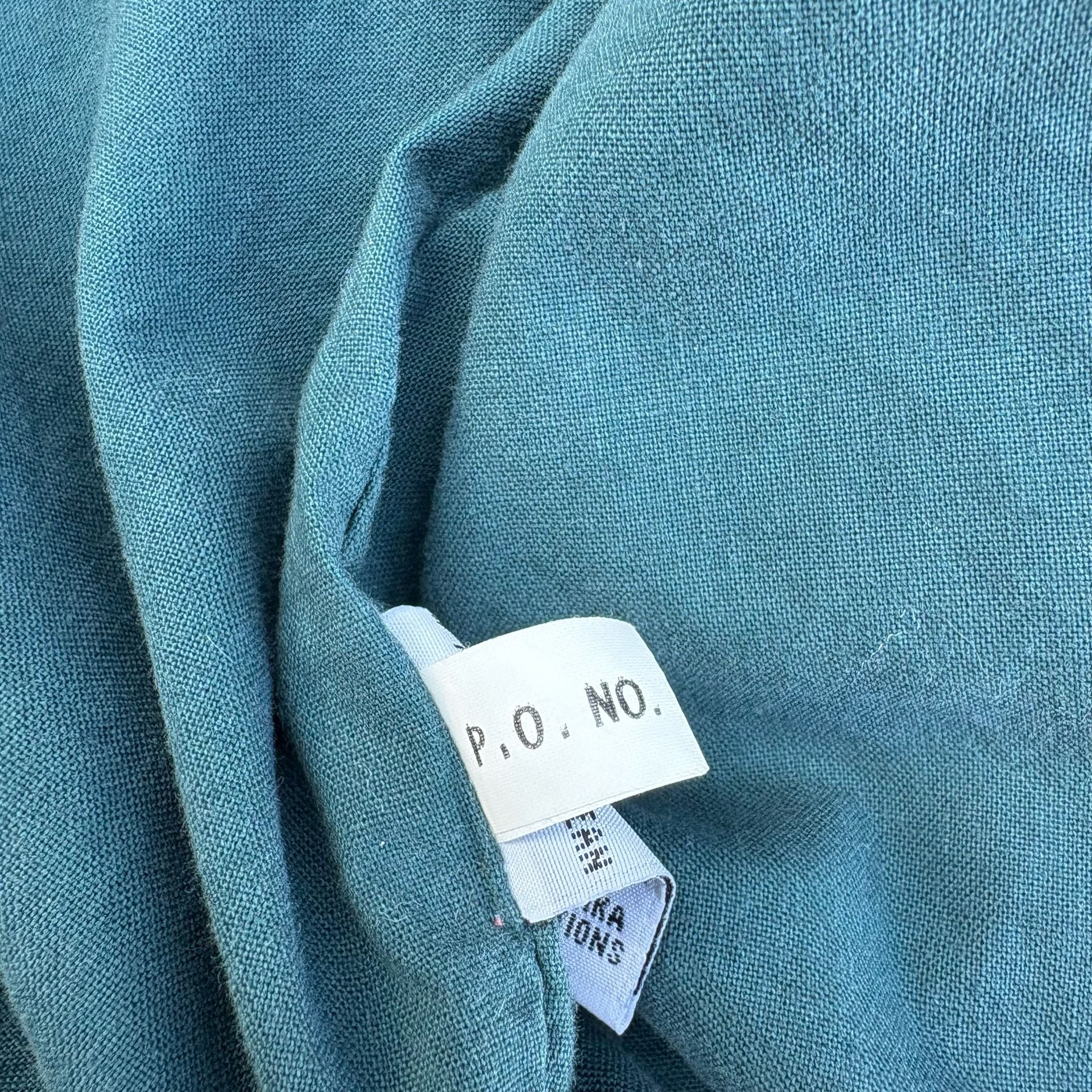 VTG 90s Genus Goodyear Tires Denim Varsity Jacket Small Blue Green Bomber 13