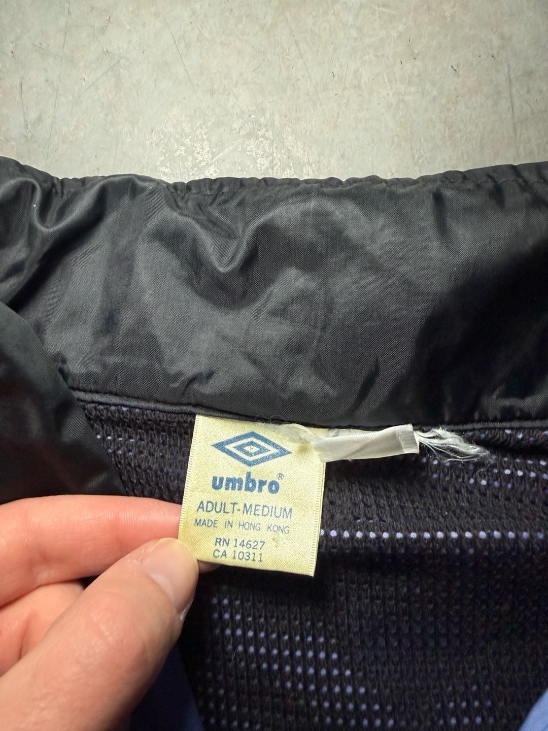 90s Umbro ColorBlock Windbreaker Jacket 4