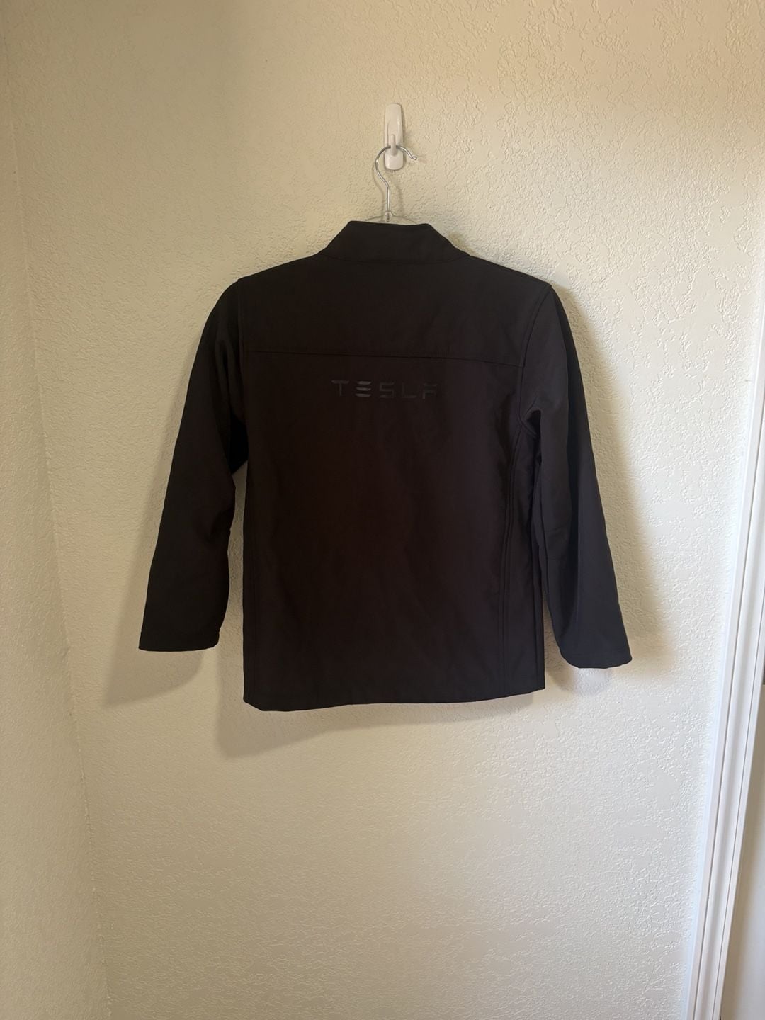 Tesla Softshell Jacket Size 12 Black Kids 3