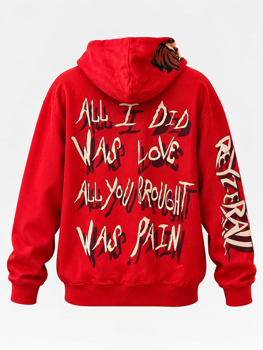 Reyzerati Love Abuser Chucky Limited Edition Full-Zip Hoodie Red Size: Large New 8