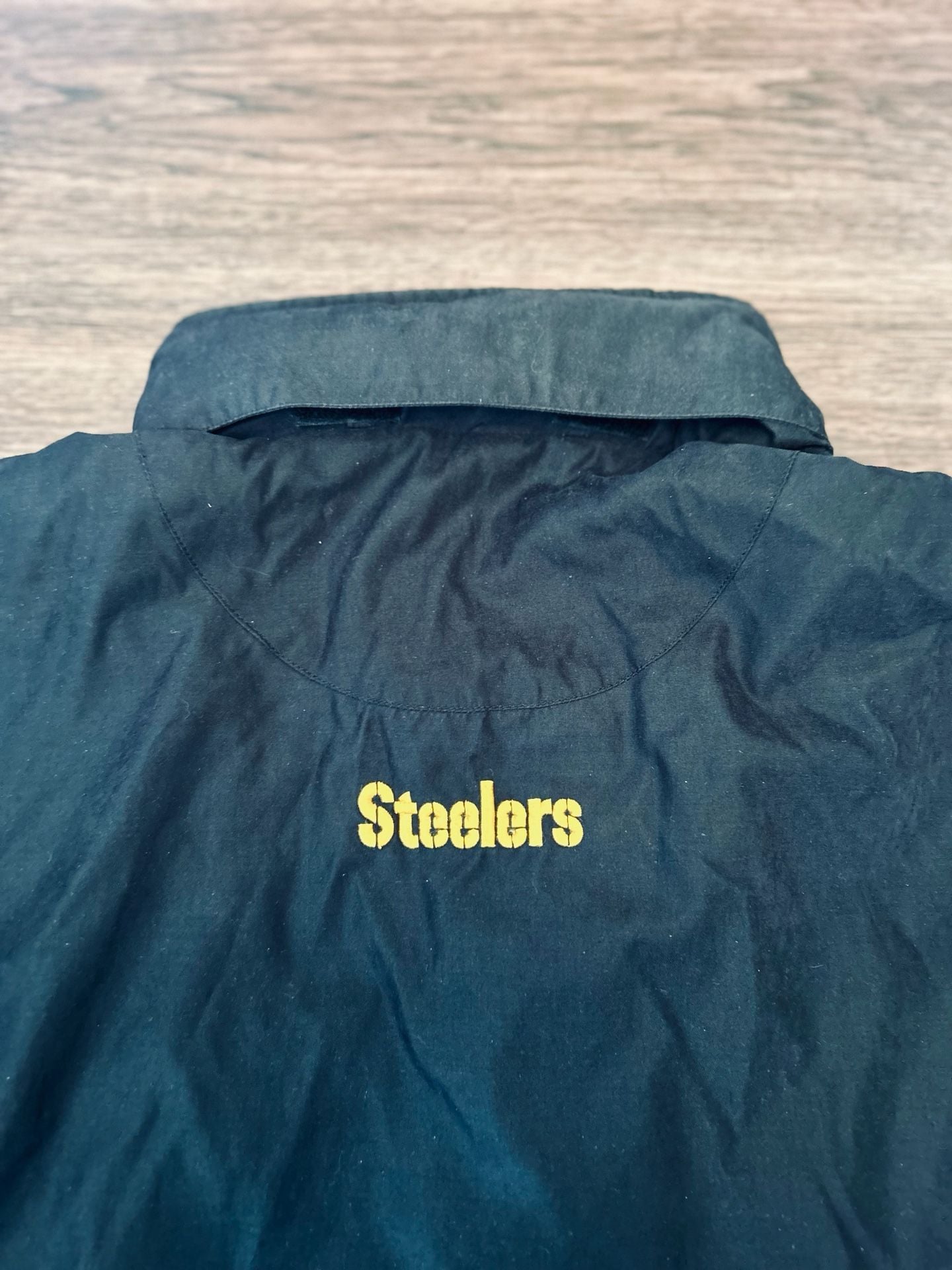 G III Carl Banks Pittsburgh Steelers Jacket Black Hooded NFL size XL 7