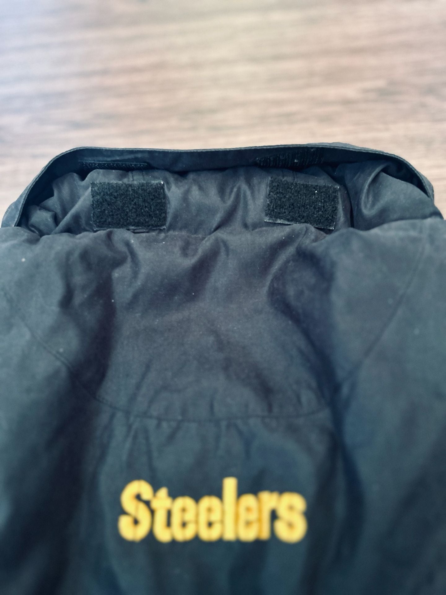 G III Carl Banks Pittsburgh Steelers Jacket Black Hooded NFL size XL 8