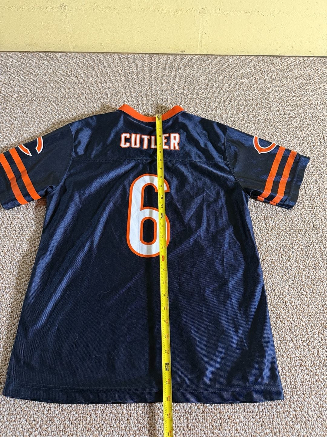 NFL team apparel chicago bears jay cutler #6 jersey size XL (16-18) 8