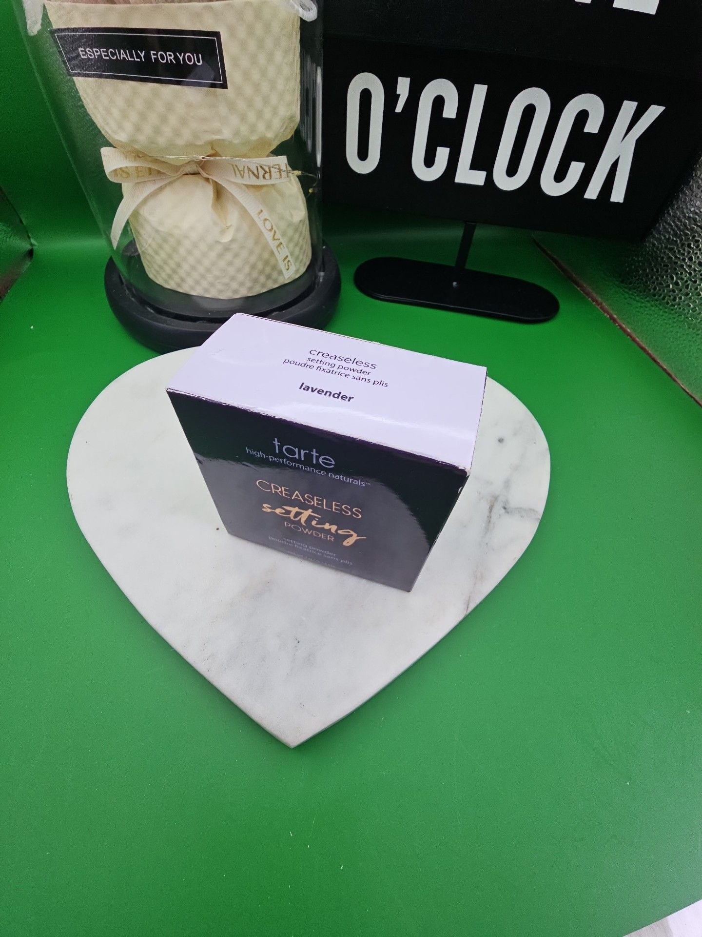 Tarte Creaseless Setting Powder Lavender 7g New In Box 4