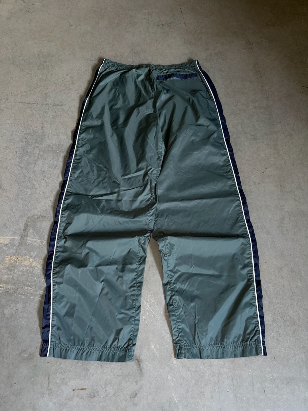 Y2K Nike Baggy Nylon Track Pants 3