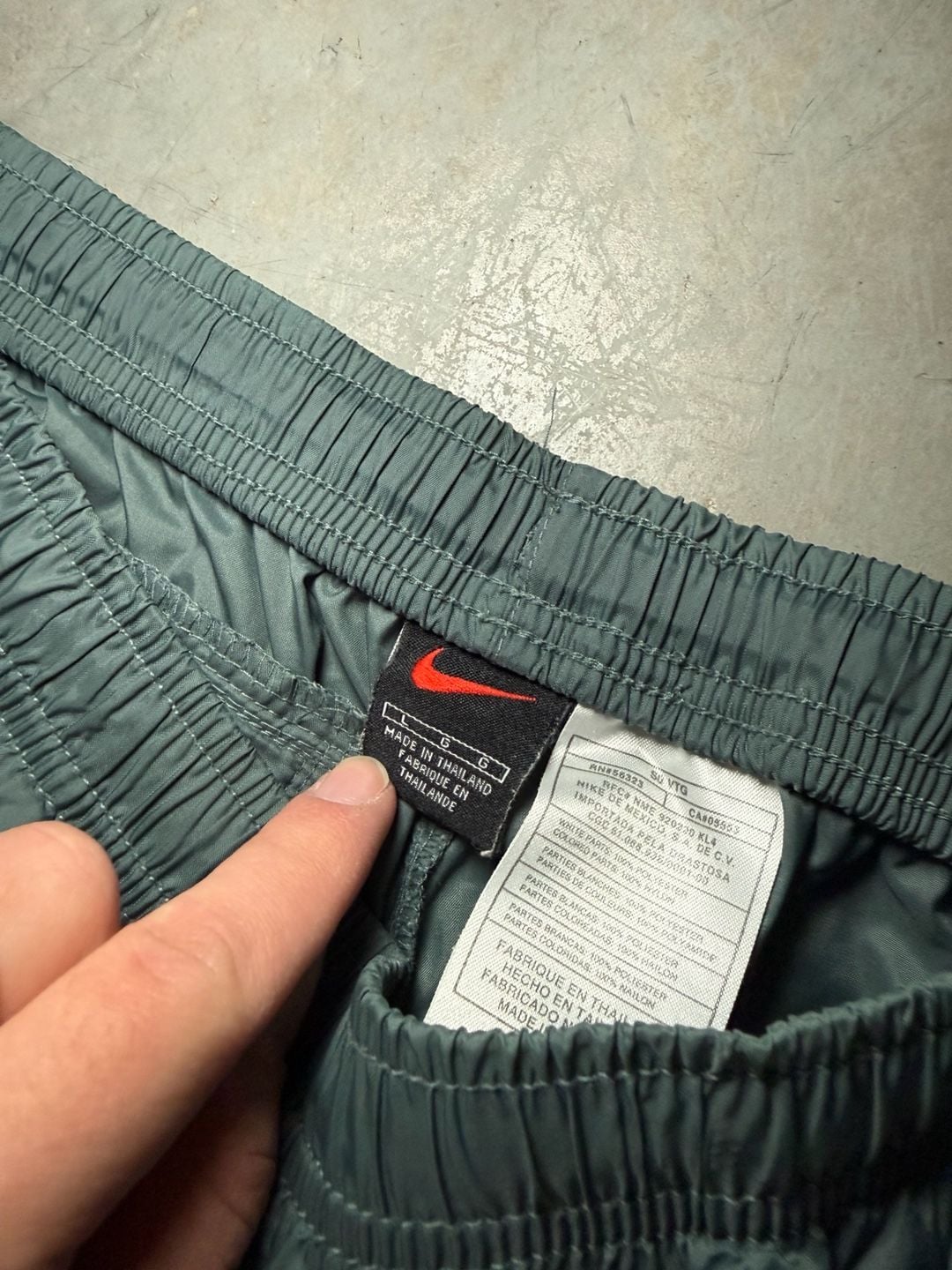 Y2K Nike Baggy Nylon Track Pants 4