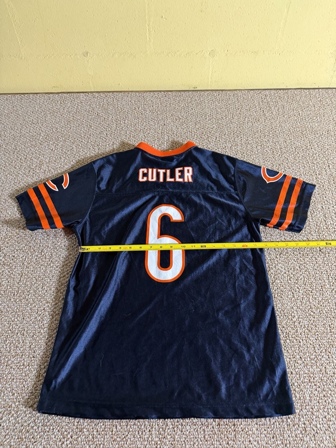 NFL team apparel chicago bears jay cutler #6 jersey size XL (16-18) 10