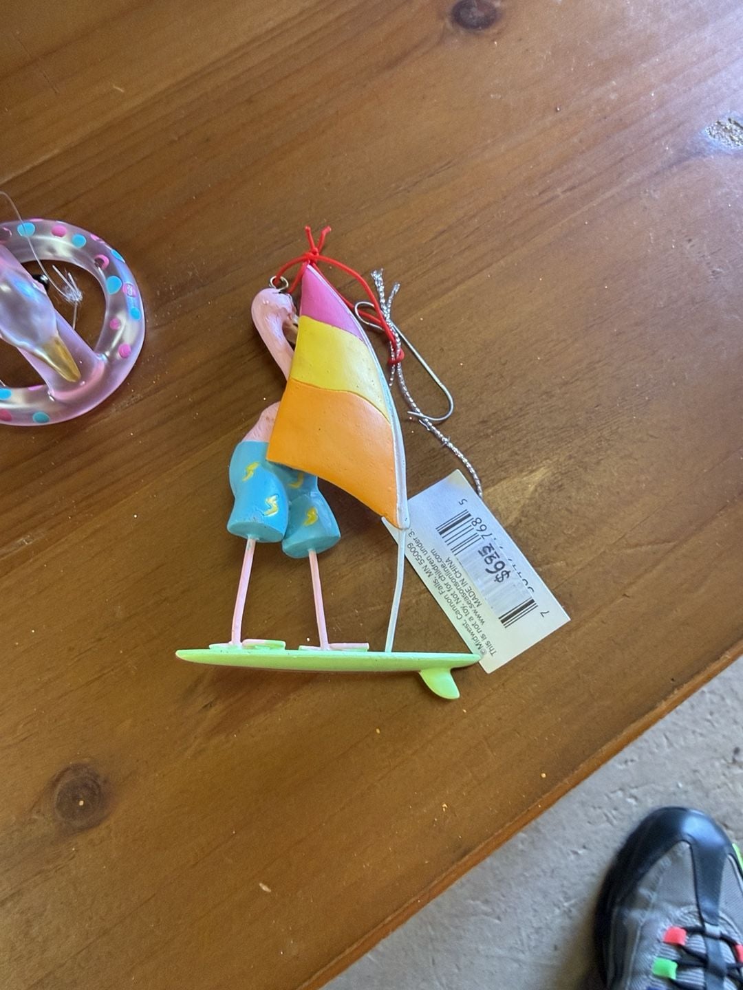 Midwest Cannon Falls Beach Santa Christmas Ornament 6