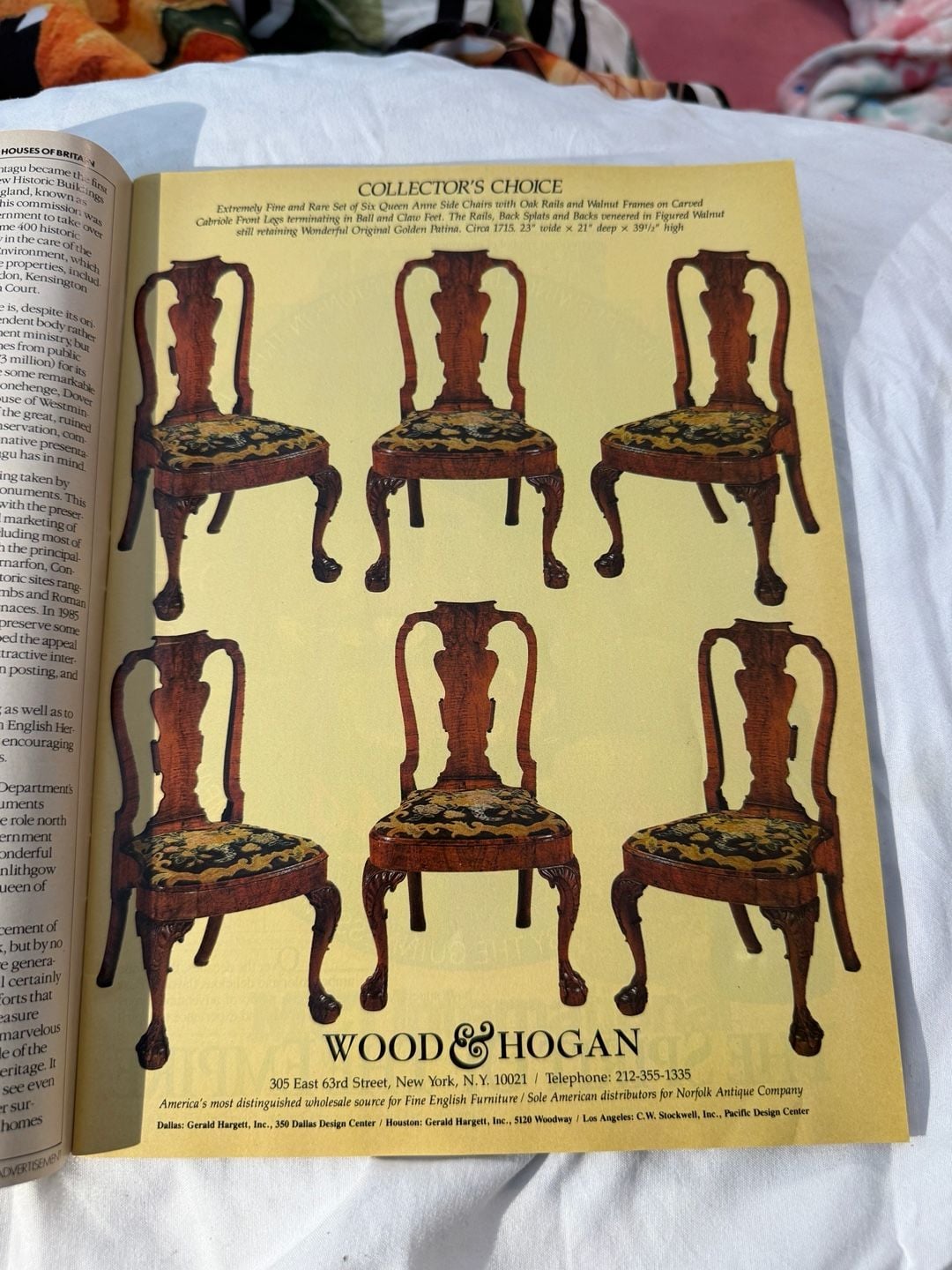 The Treasure Houses of Britain Magazine 1985 Vintage 8