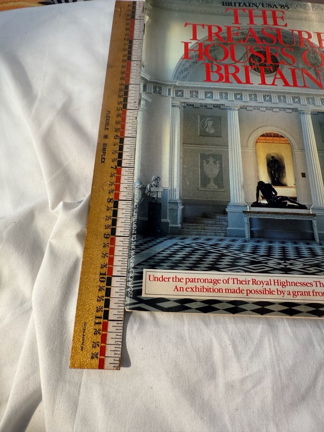 The Treasure Houses of Britain Magazine 1985 Vintage 19