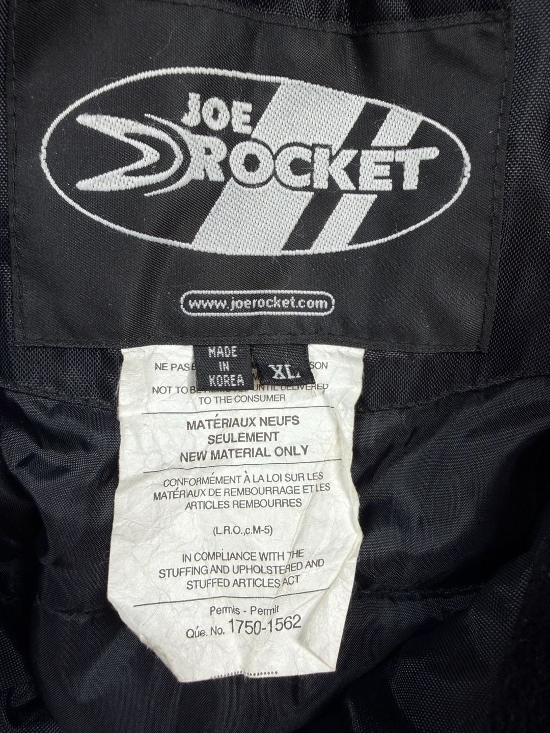 Joe Rocket Motorcycle Jacket Womens XL Red Black Padded Riding Biker Y2K 4