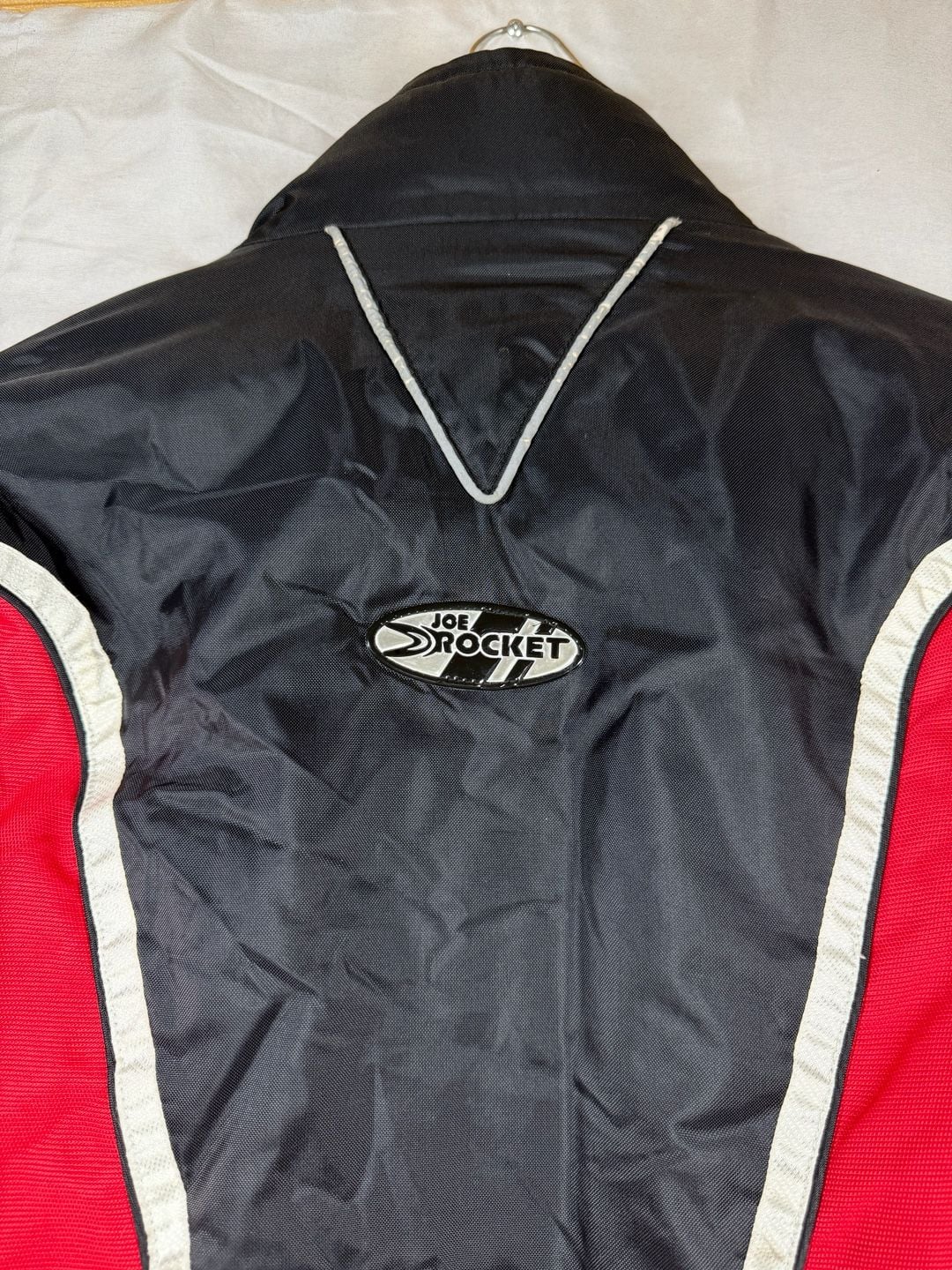 Joe Rocket Motorcycle Jacket Womens XL Red Black Padded Riding Biker Y2K 12