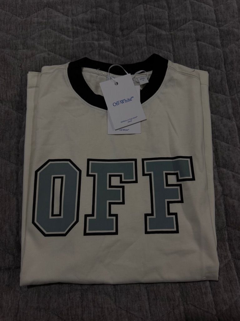 Off-White Off Graphic Ringer T-Shirt White 1
