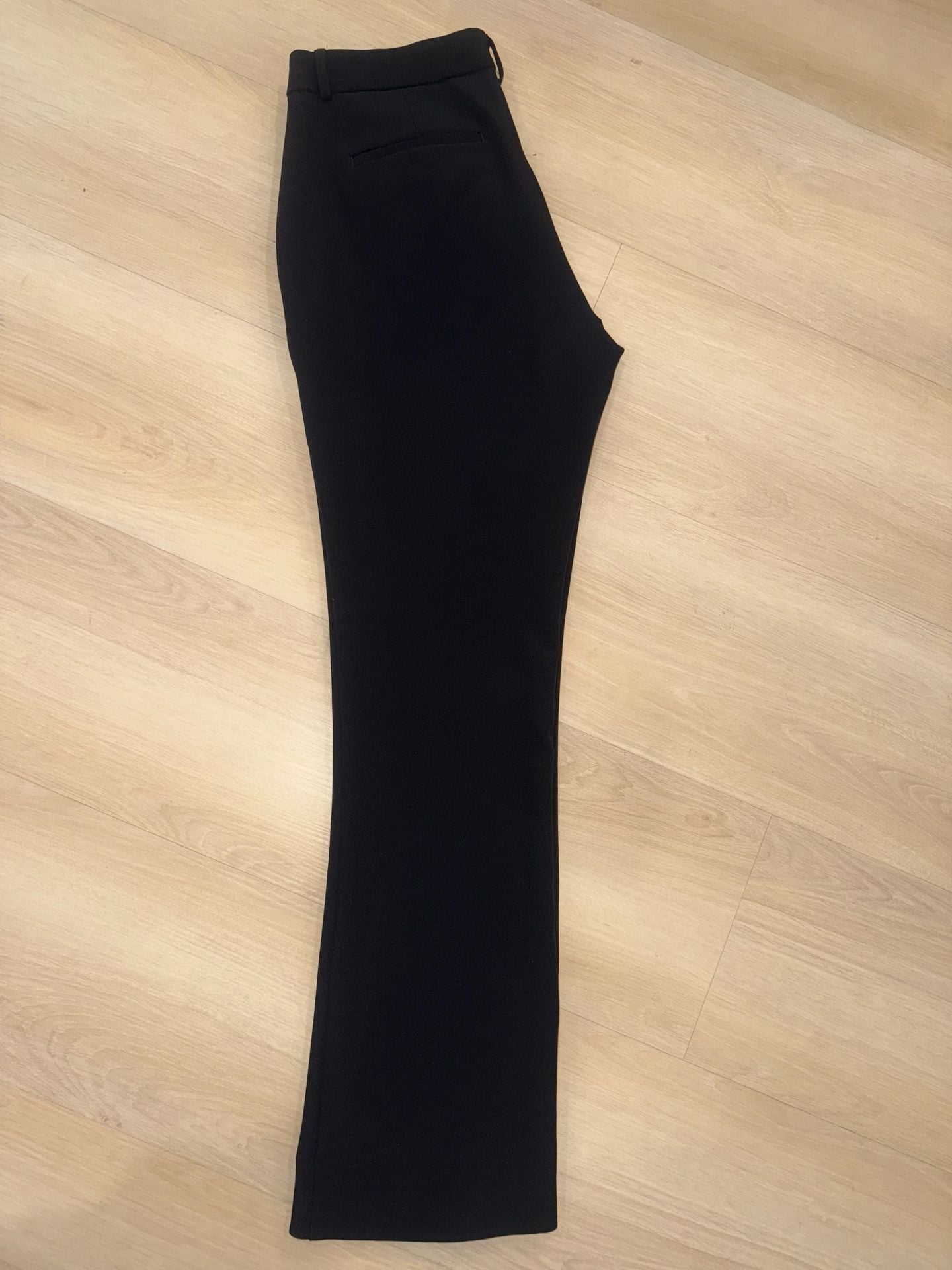 Express Super Soft Twill Boot Pants Size 12R Black 6