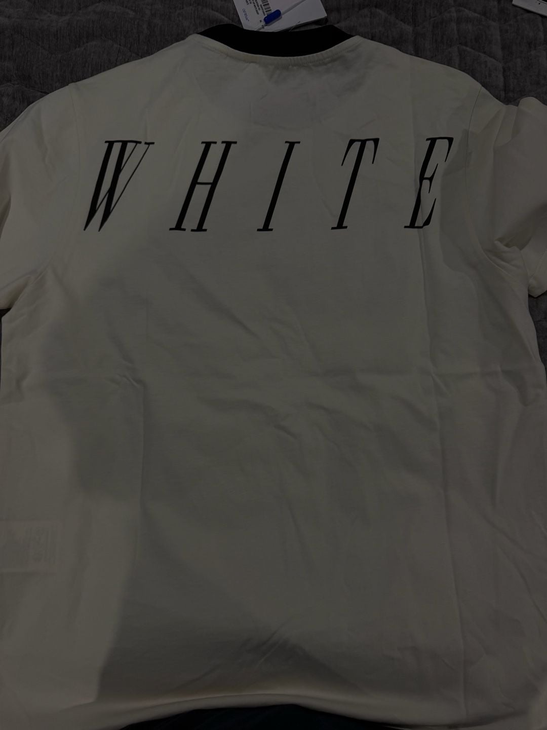 Off-White Off Graphic Ringer T-Shirt White 4