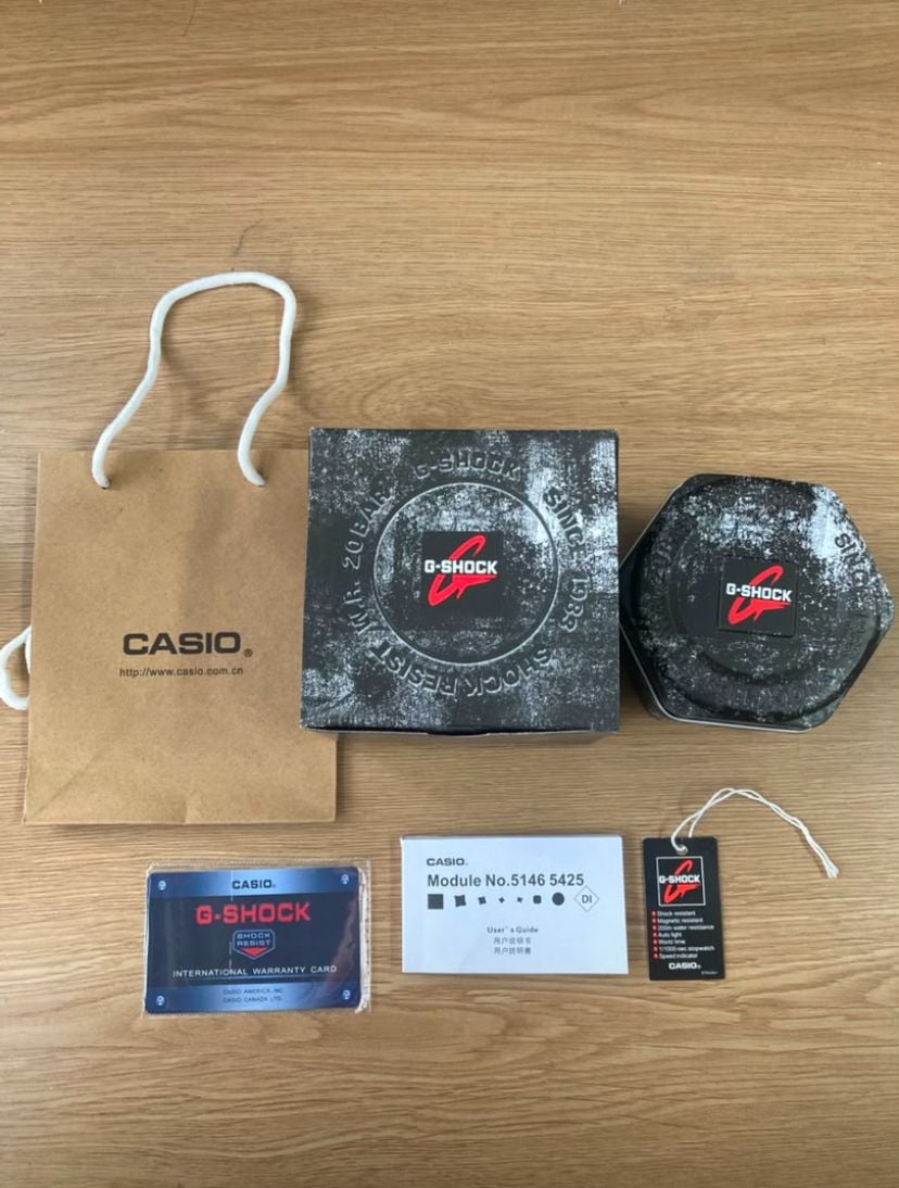 Casio G-Shock GA-2100 Watch White Analog Digital 1