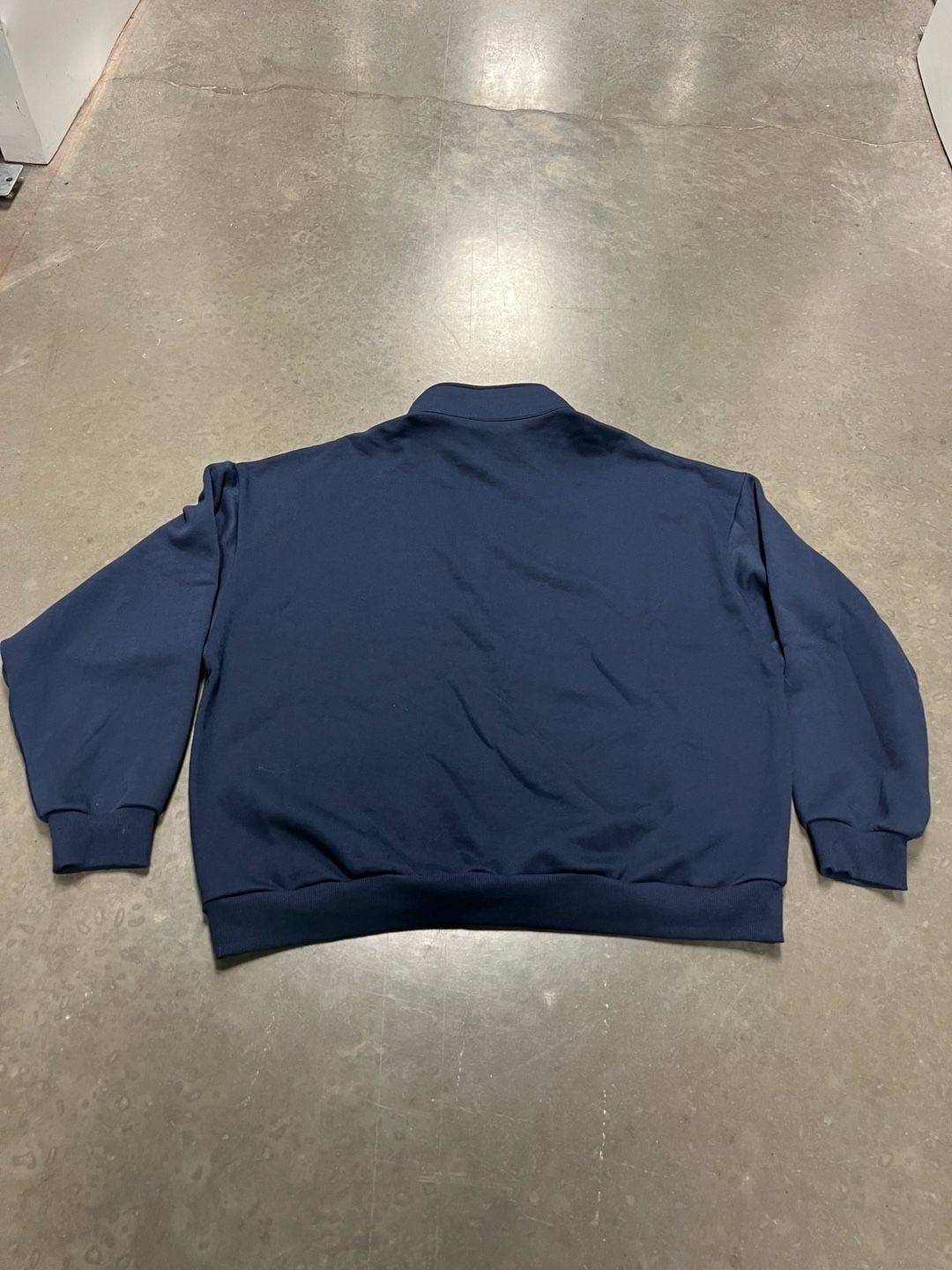 Alo Yoga Accolade 1/4 Zip Pullover Size L Navy Blue 6