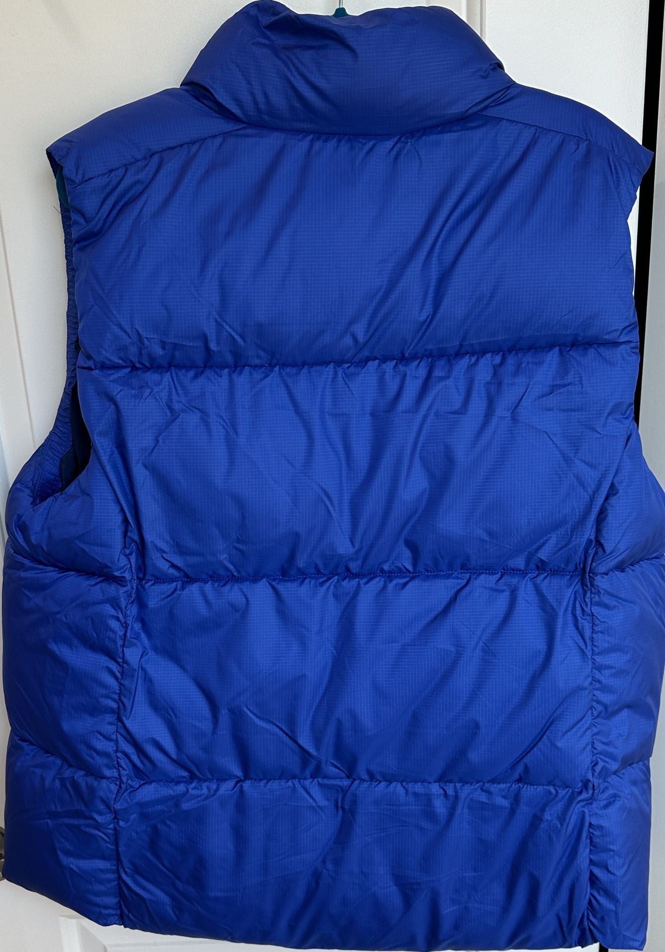 Columbia Puffer Vest Size 1X Blue Full Zip Winter Outerwear 5