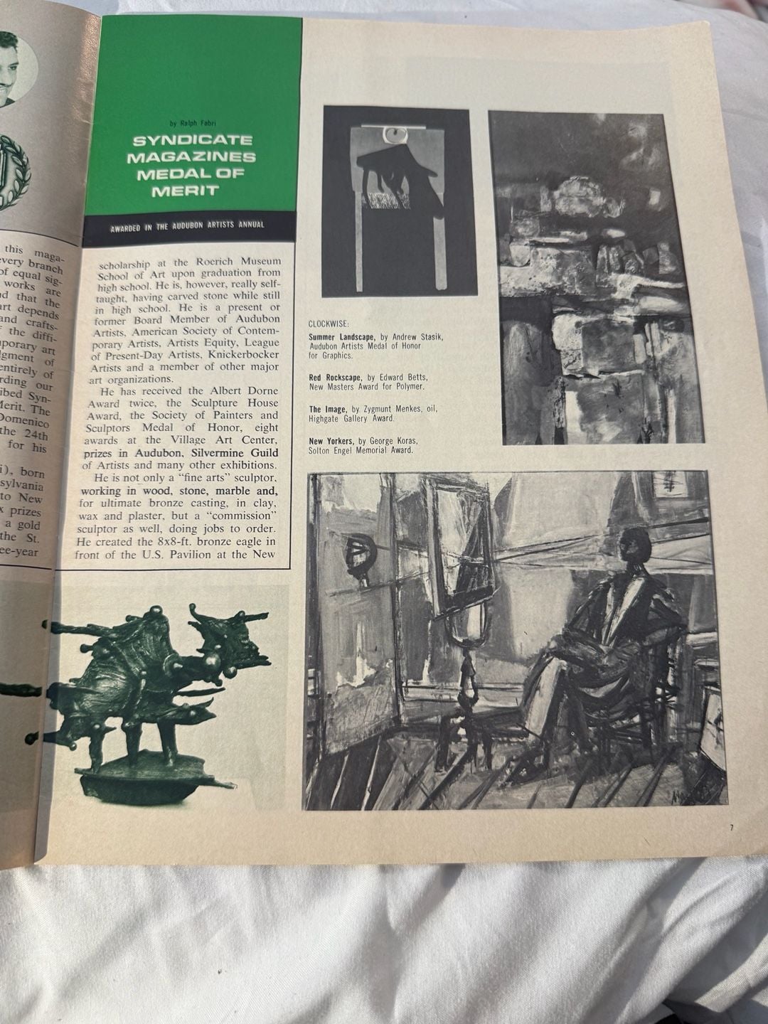 Today's Art Magazine May 1966 Transparent Watercolor Turner Exhibition 3