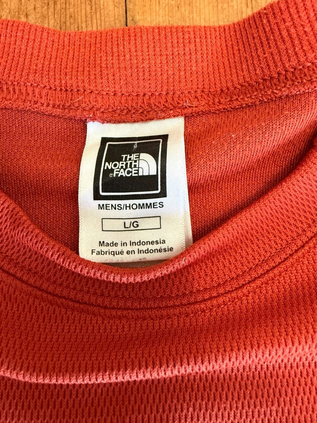 The North Face VaporWick Burnt Orange Long Sleeve Shirt - Size Large (L) 4