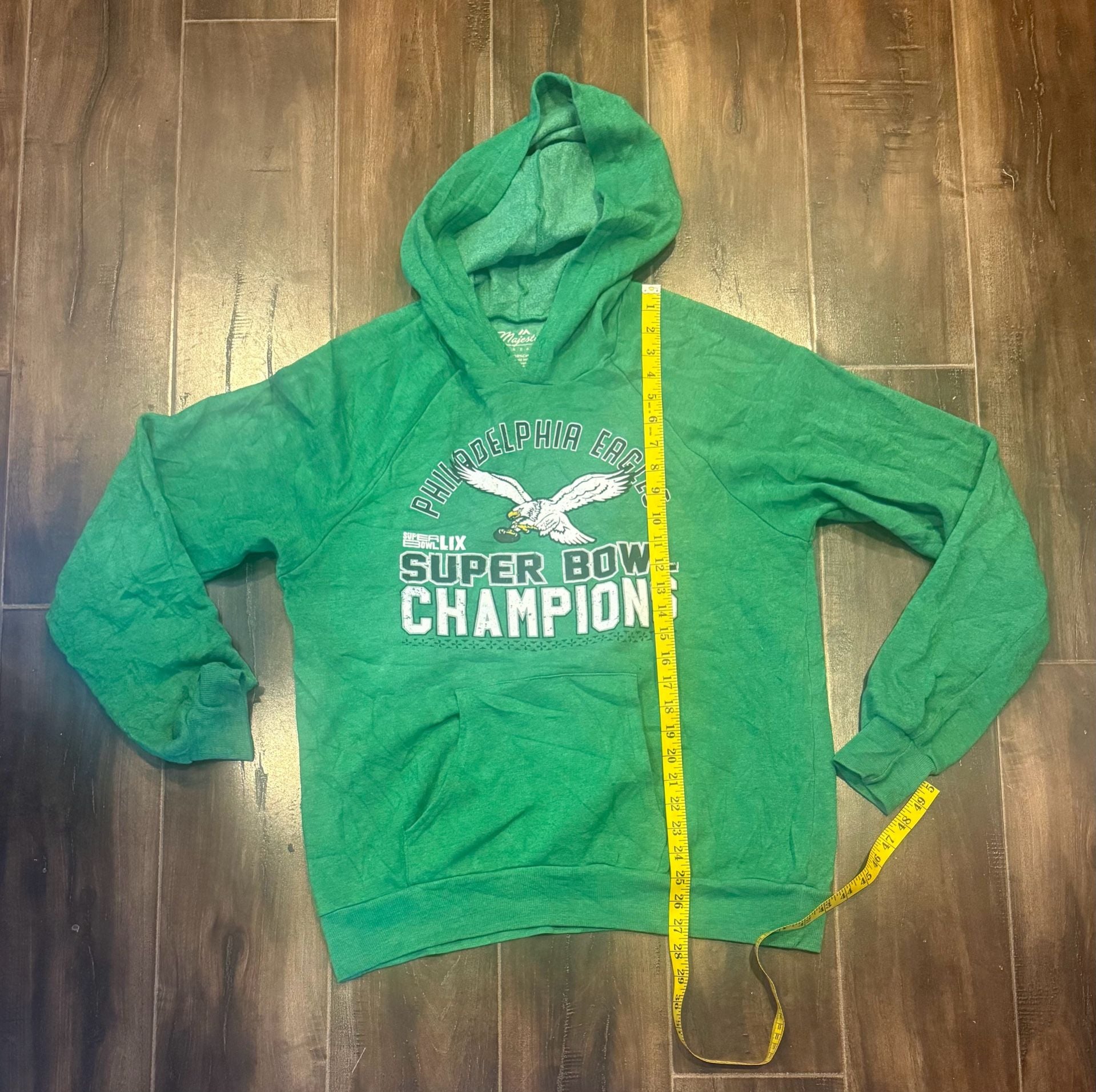 Majestic Threads Philadelphia Eagles Super Bowl Hoodie Size M 5