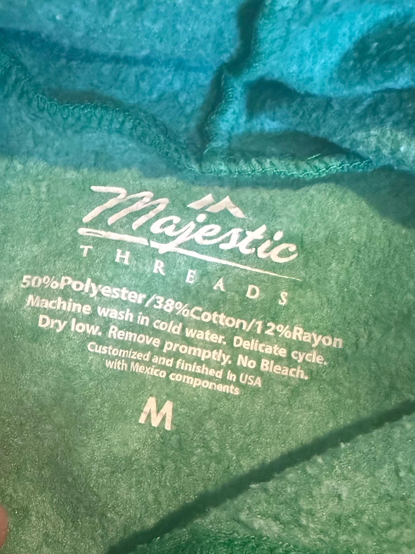 Majestic Threads Philadelphia Eagles Super Bowl Hoodie Size M 7
