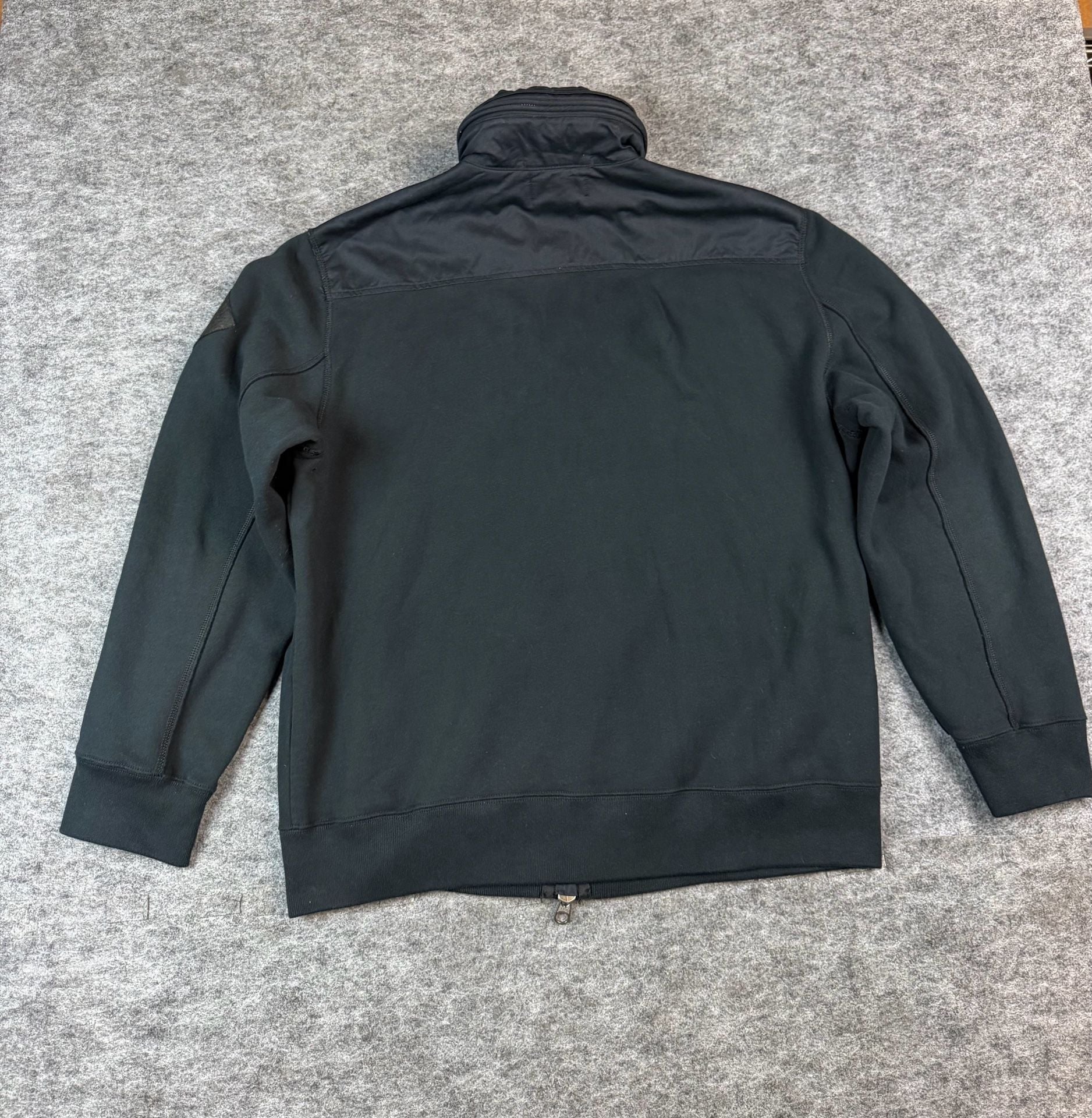 Polo by Ralph Lauren Full Zip Hoodie Size XL Black Cotton Jacket 5