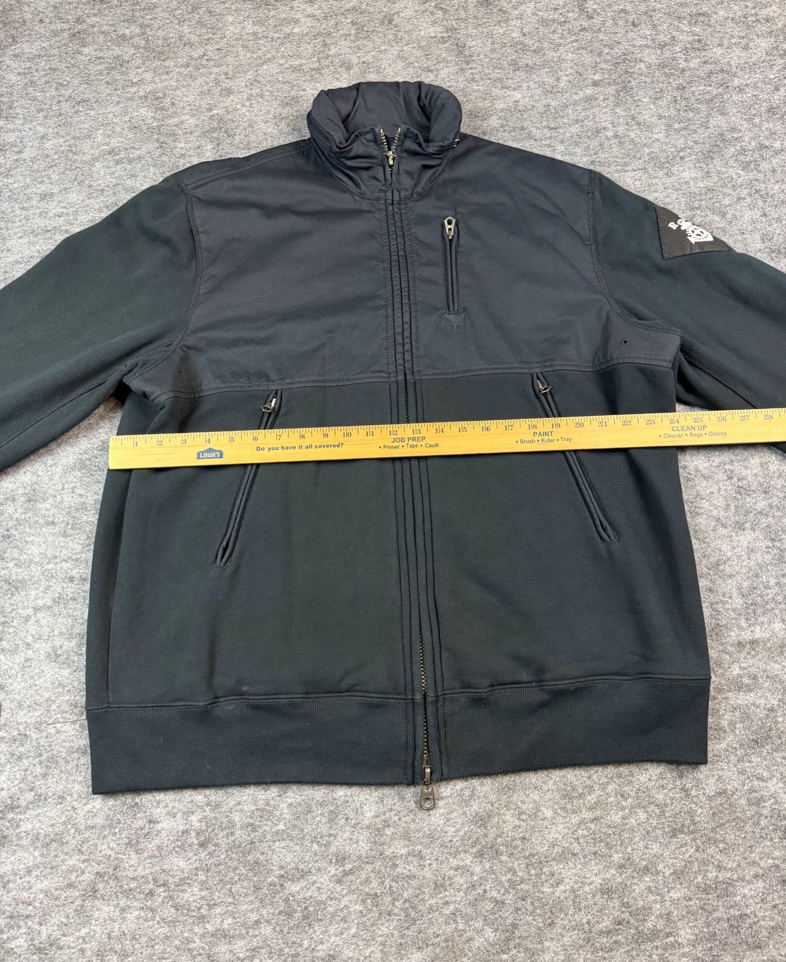 Polo by Ralph Lauren Full Zip Hoodie Size XL Black Cotton Jacket 7