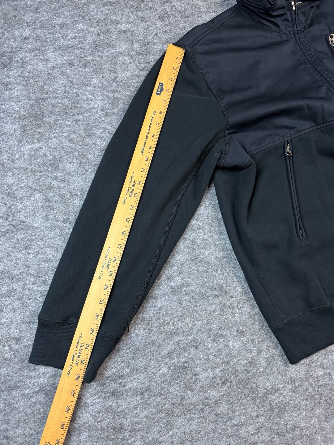 Polo by Ralph Lauren Full Zip Hoodie Size XL Black Cotton Jacket 9