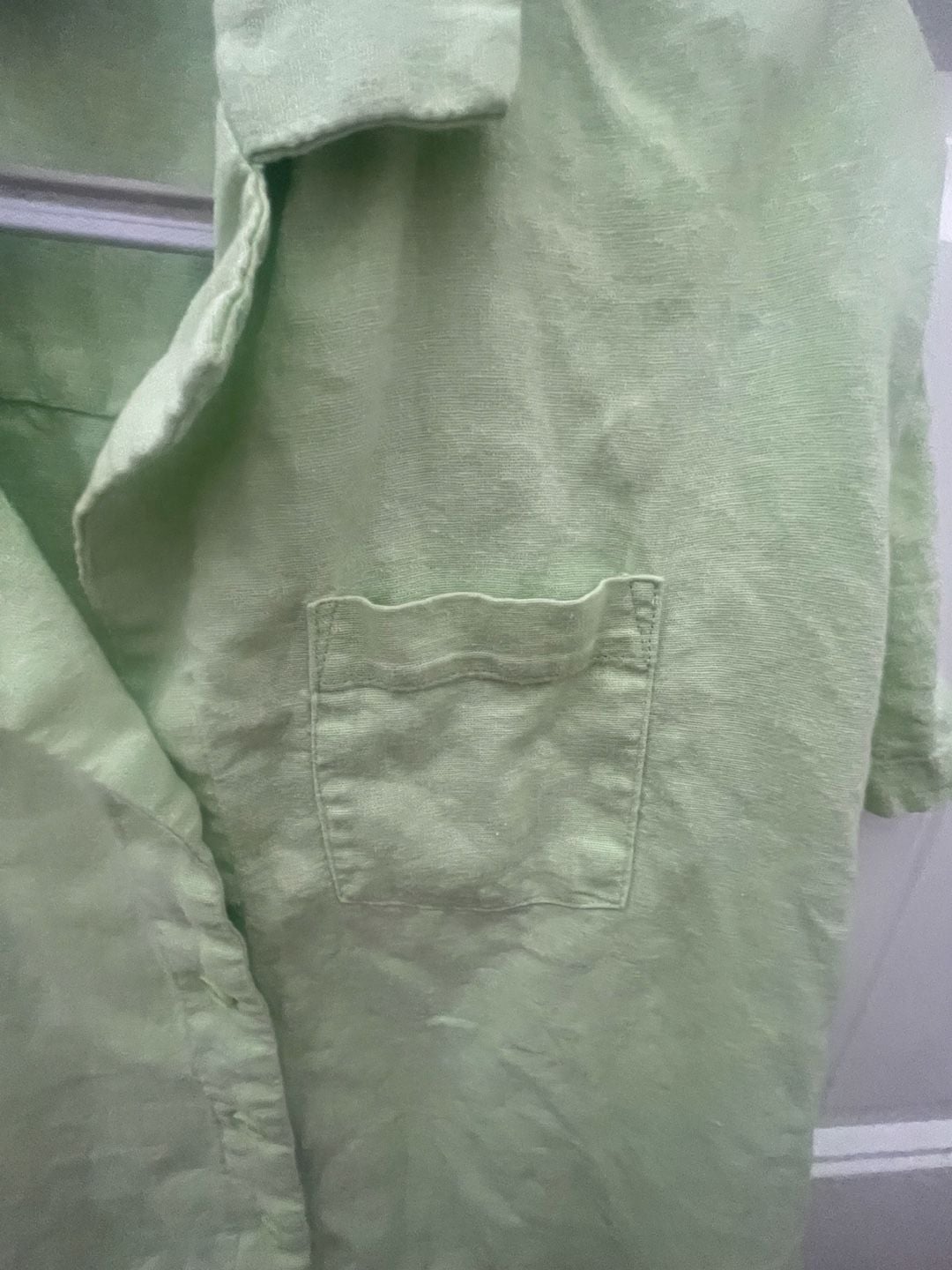 A New Day Short Sleeve Button Down Shirt Size XS 4