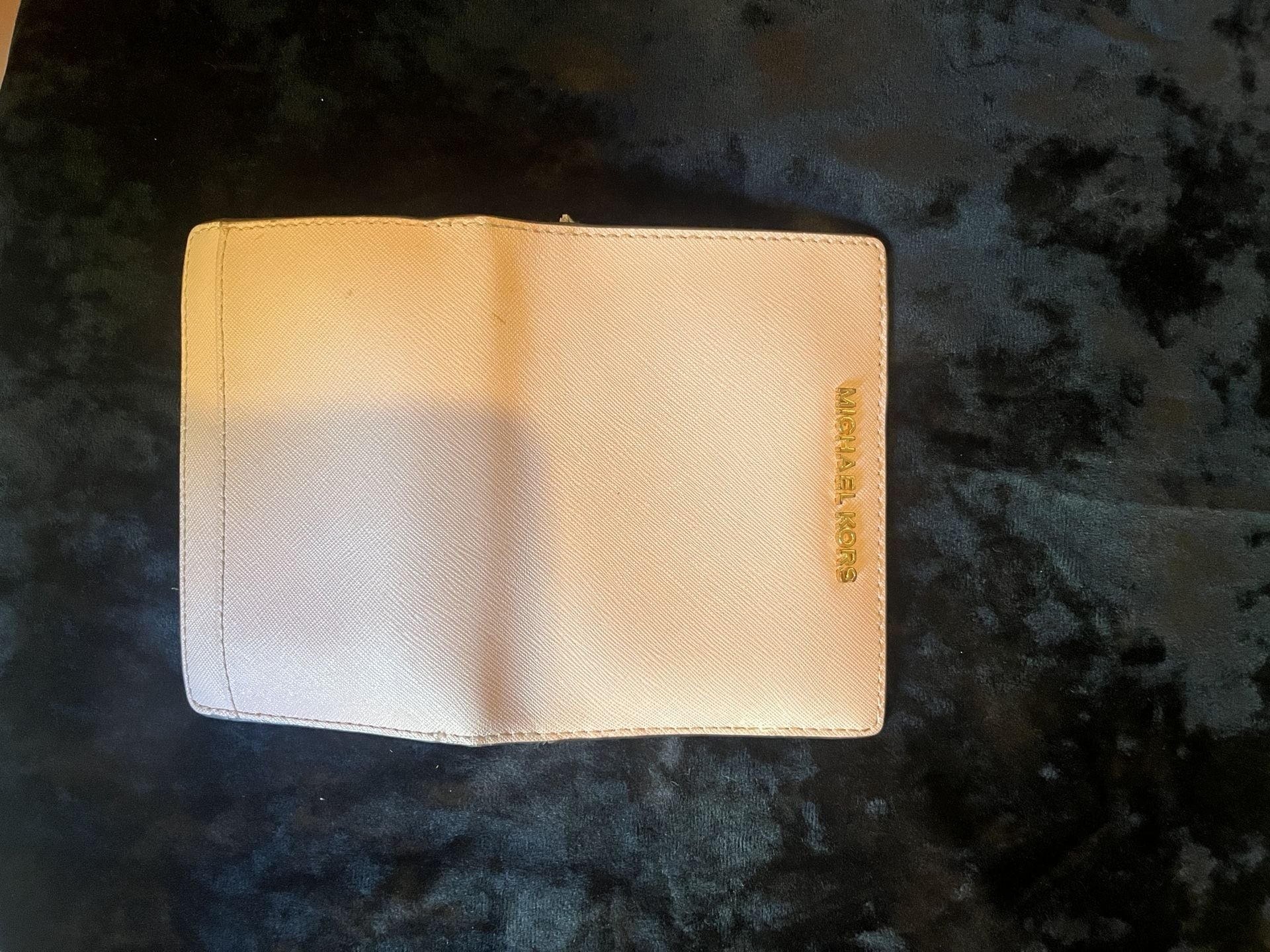 Michael Kors Saffiano Leather Pink Bifold Wallet 5