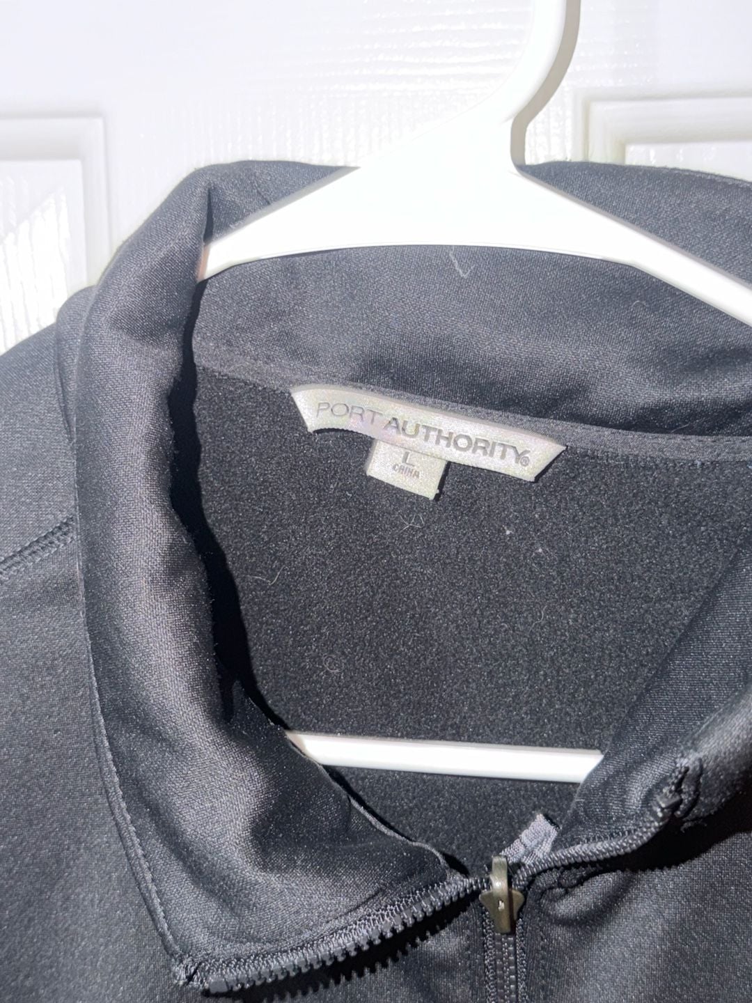Port Authority Full Zip Jacket Size L Black Ogden Clinic 3