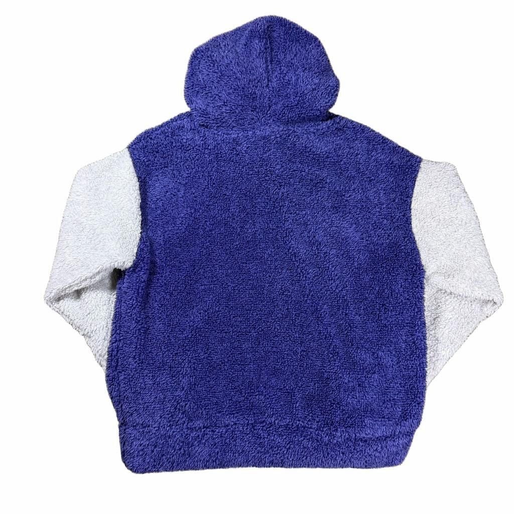 NFL Team Apparel Minnesota Vikings Sherpa Hoodie Girls Size XL Purple 3