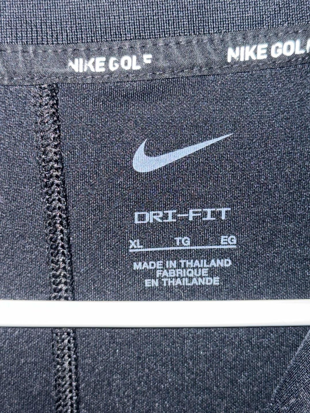Nike Golf Texas Roadhouse Polo Size XL Black Dri-Fit Shirt 4