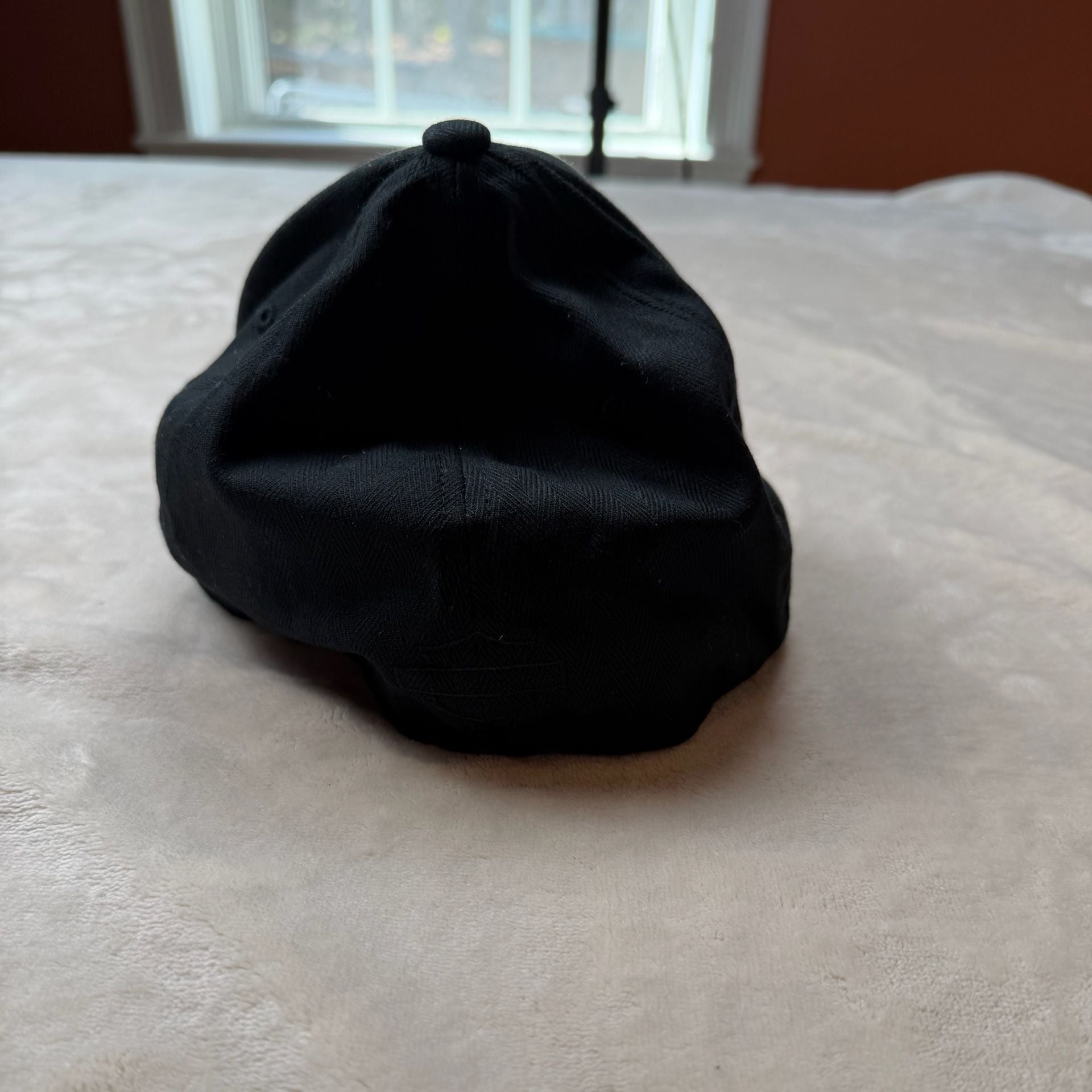 Harley-Davidson Flexfit Hat Size L/XL Black Skull Logo Cap 7