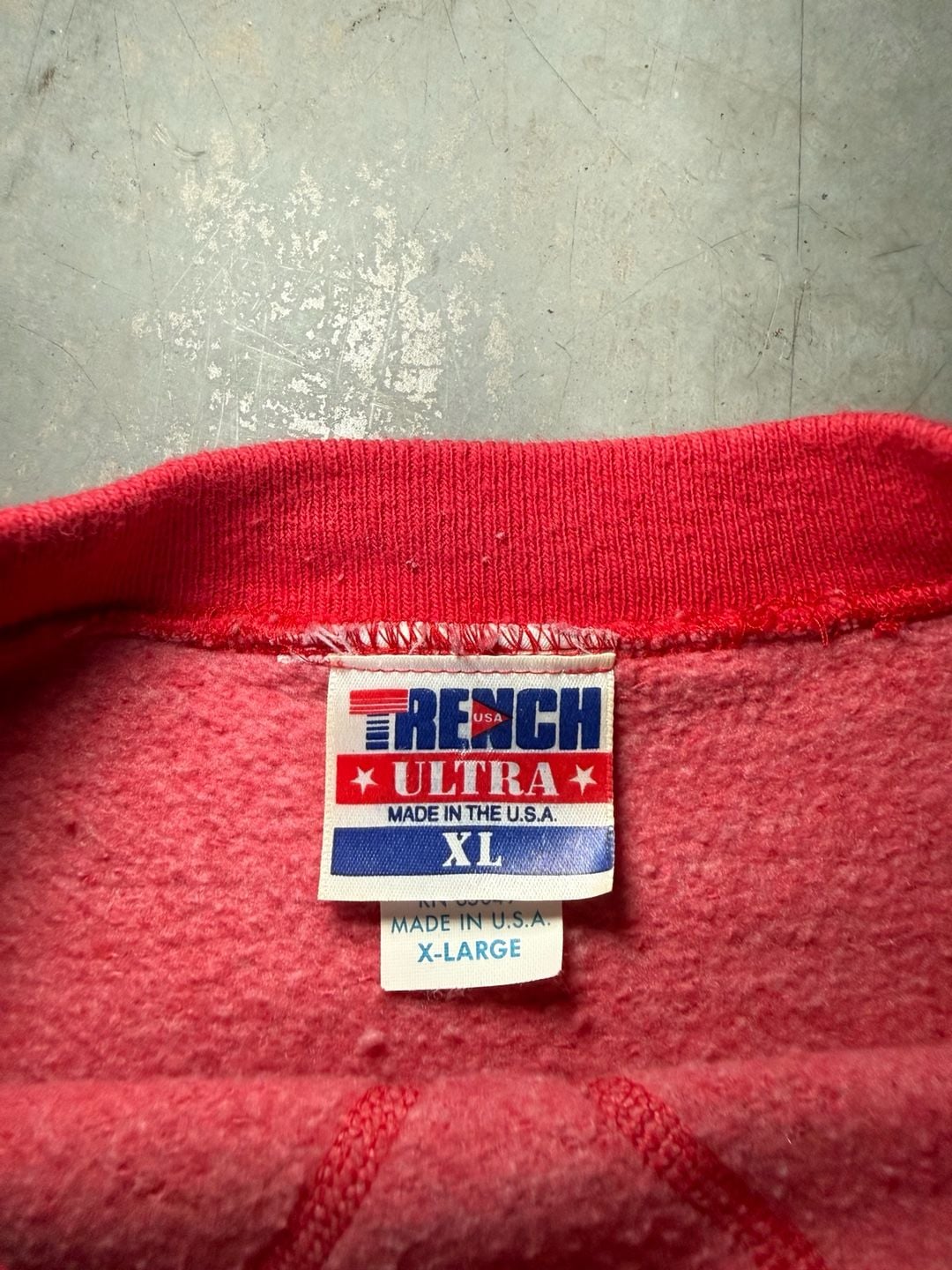 90s Trench San Francisco 49ers Striped Sweatshirt 4