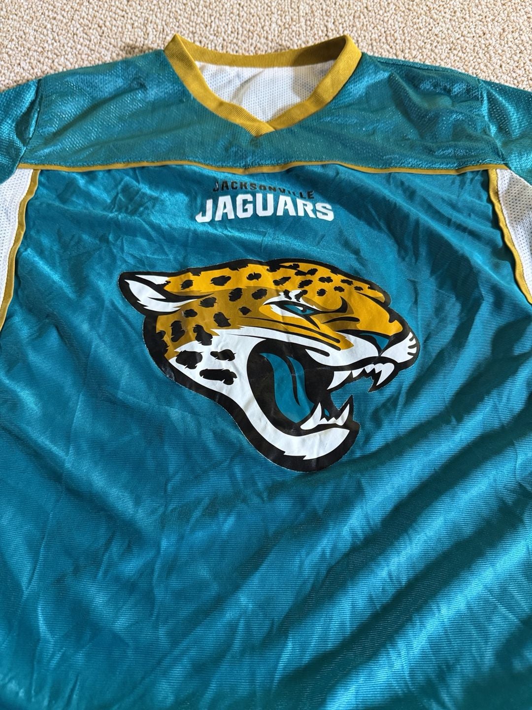 BDA Jacksonville Jaguars Flag Football Jersey Youth Medium 3