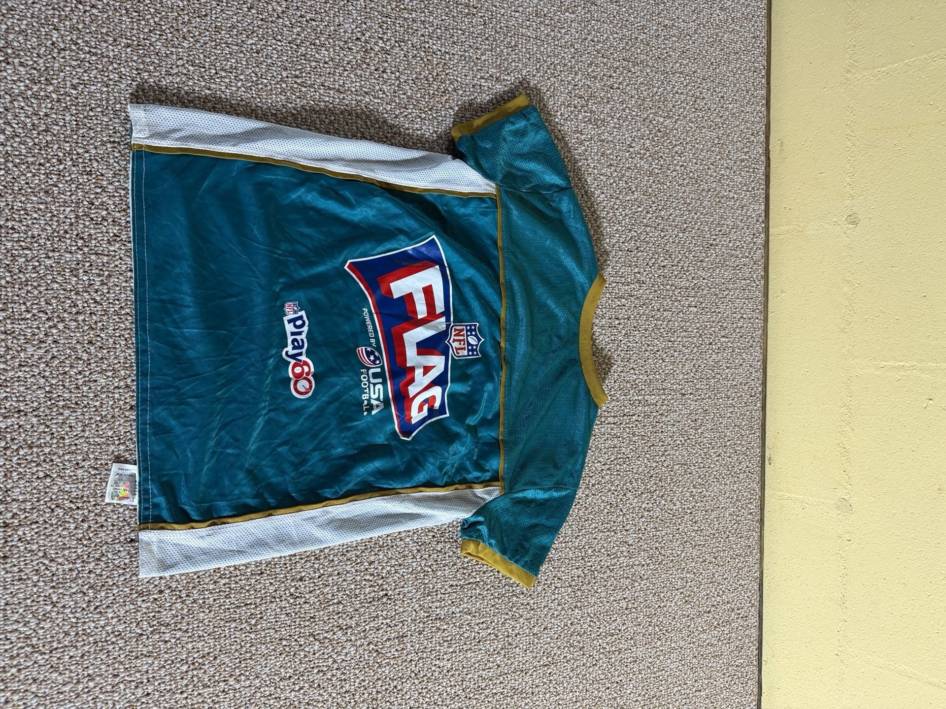 BDA Jacksonville Jaguars Flag Football Jersey Youth Medium 5