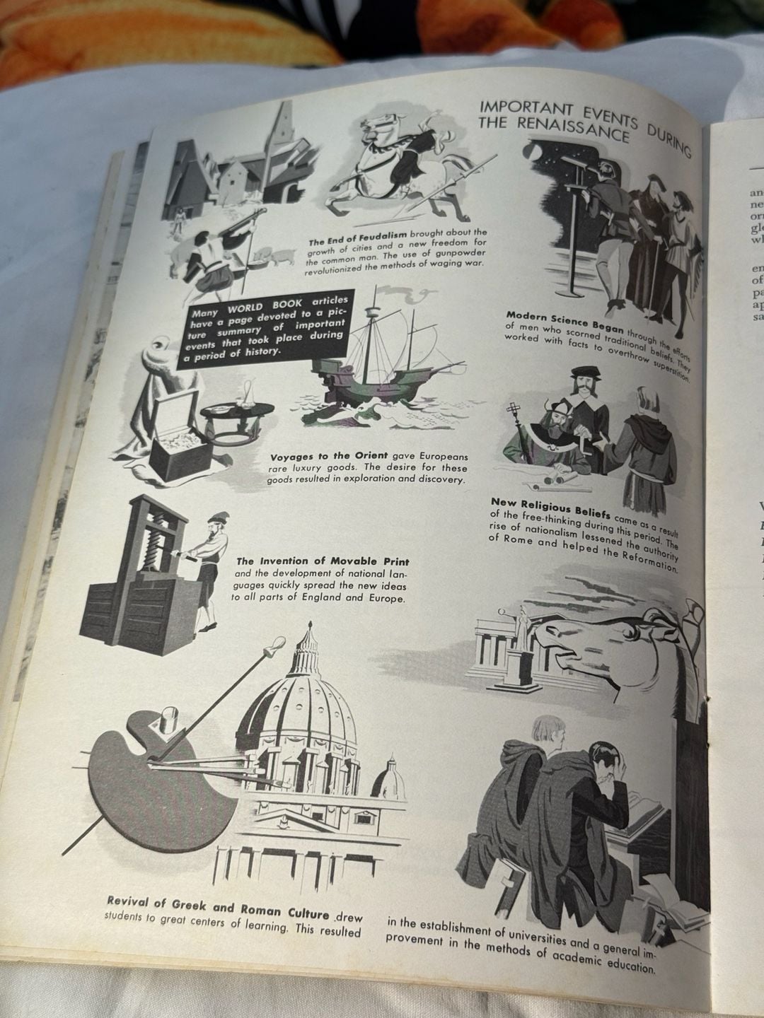 World Book Encyclopedia World History Instructional Aids Vintage Magazine 4