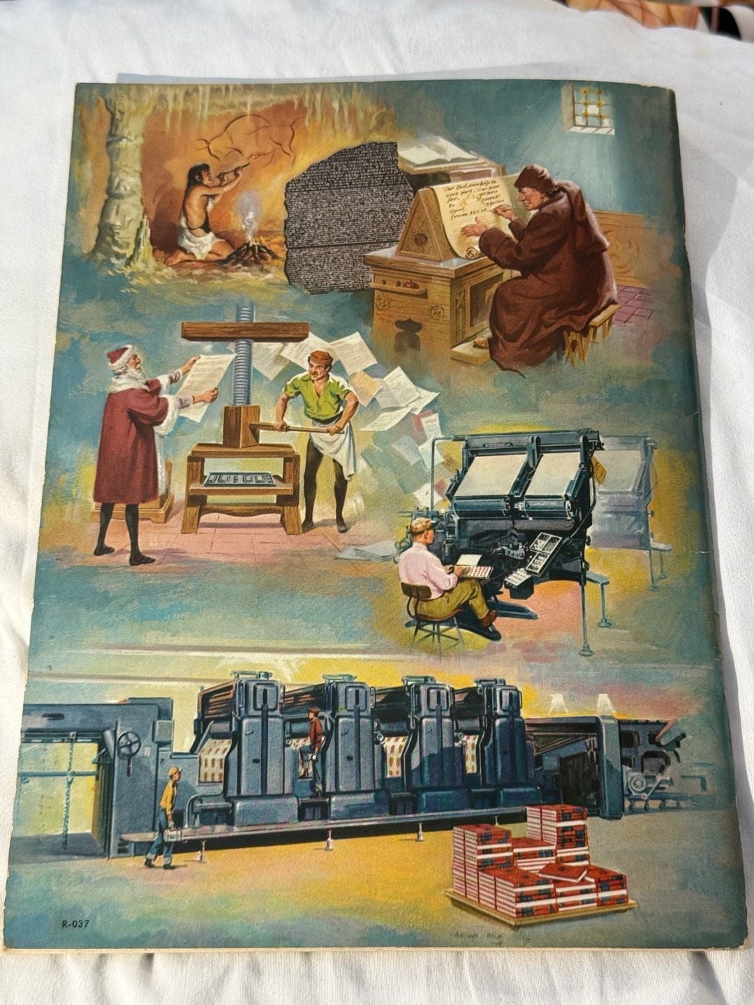 World Book Encyclopedia World History Instructional Aids Vintage Magazine 15