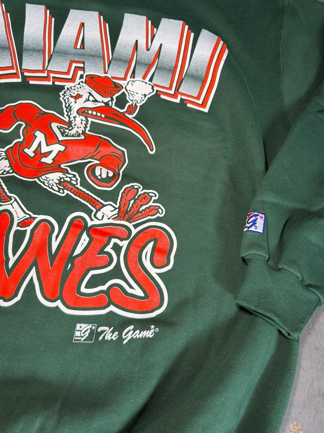 90s The Game Miami Hurricanes Crewneck 5
