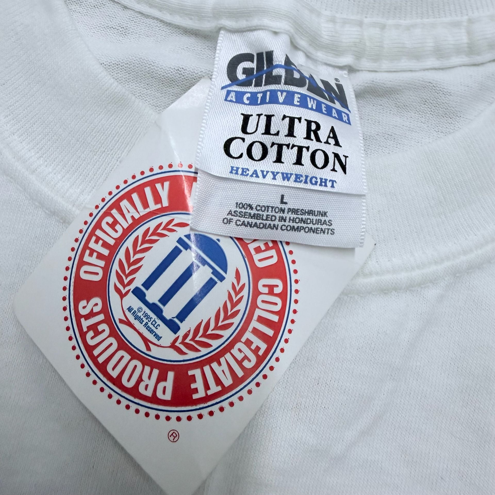 Gildan Texas Longhorns 34 Record Breaker T-Shirt Size L White Cotton 6